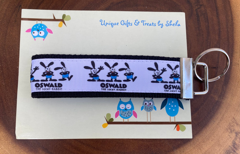 Oswald The Lucky Rabbit Keychain;Keyfob