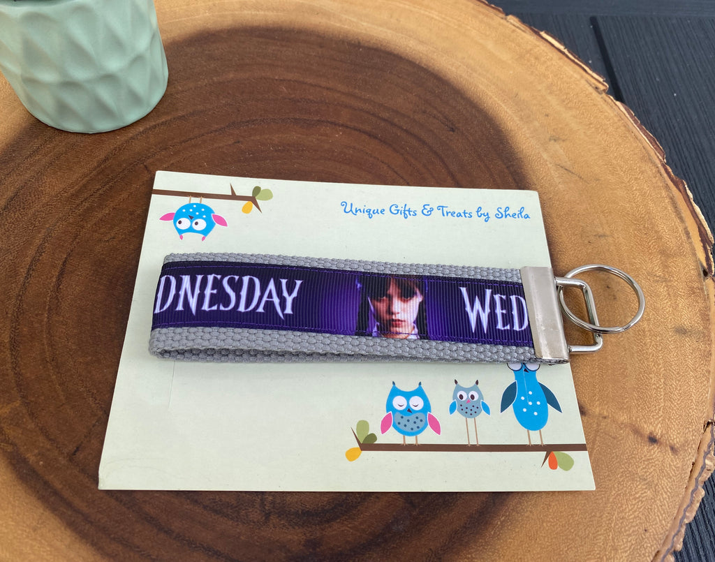 Wednesday Keychain; Keyfob