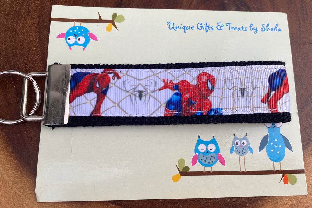 Spider-Man Keychain; Keyfob