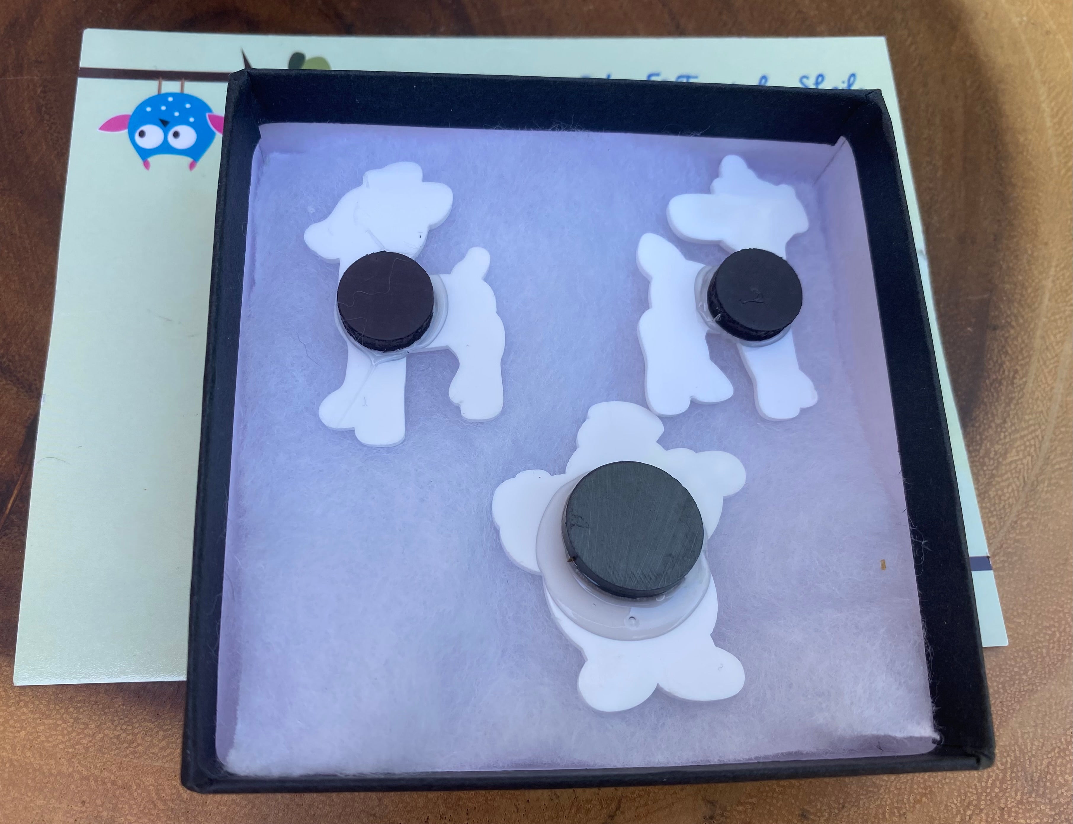 Christmas Magnets; Frosty Magnet; Rudolph Magnet