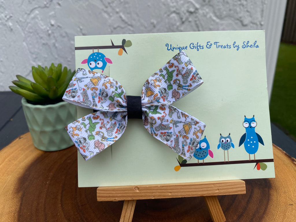 Toy Story Dooney Inspired Hairbow