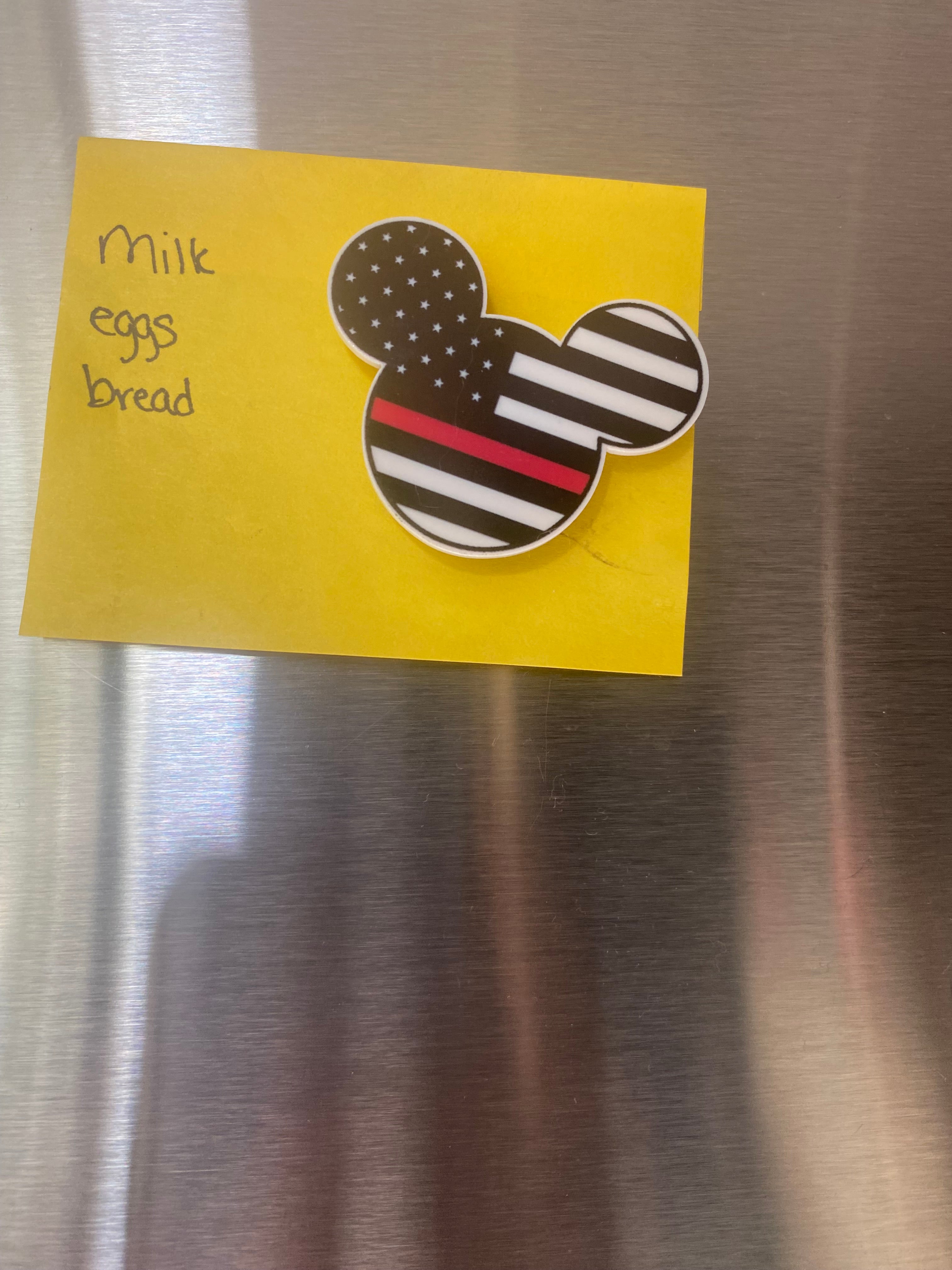 Mickey Firefighter Magnets