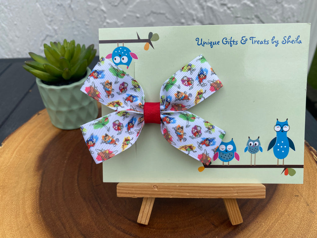 Disney Ink and Paint Hairbow