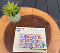 Happy Birthday Gift Card Holder