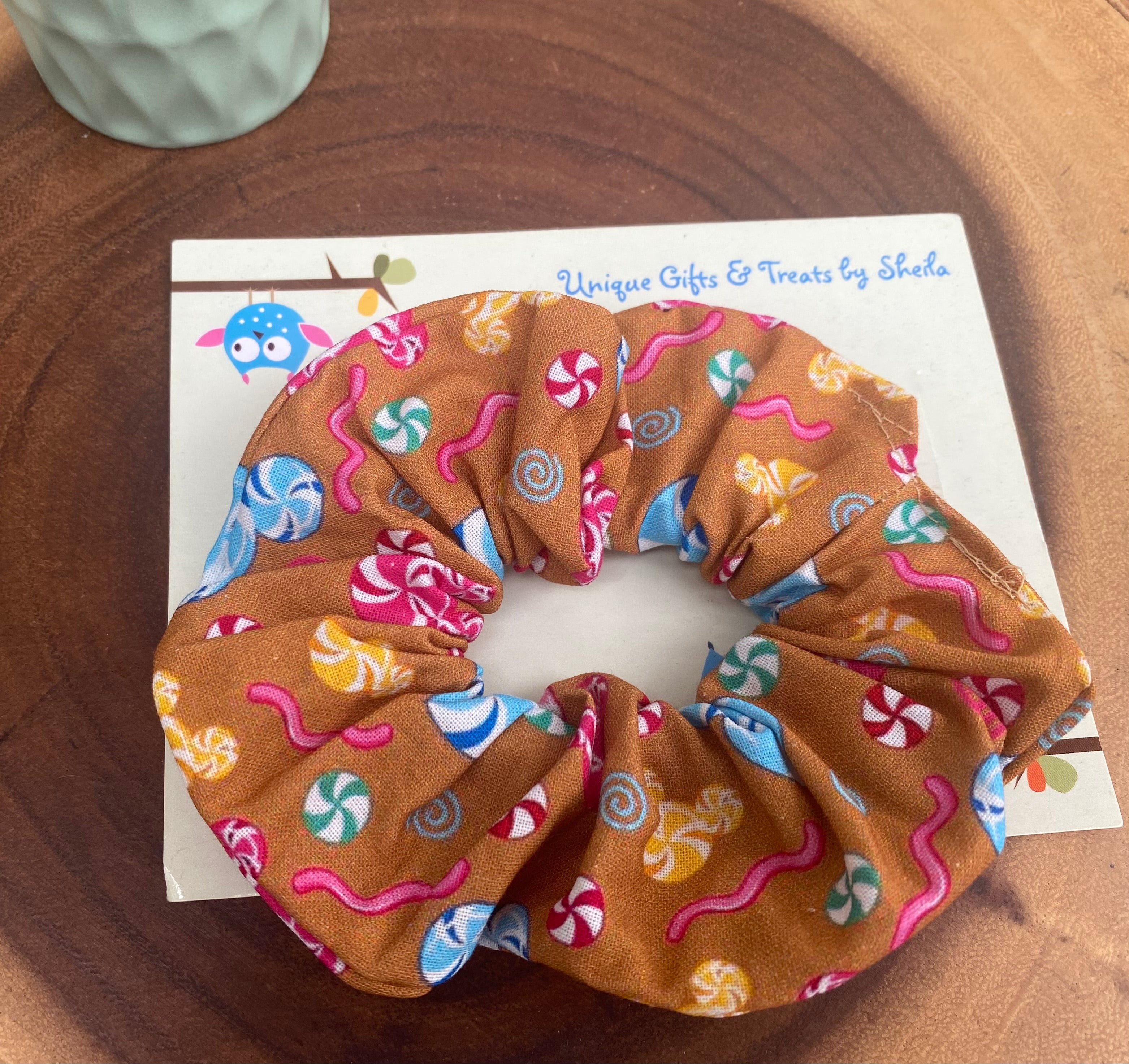 Disney Christmas Candy Scrunchie