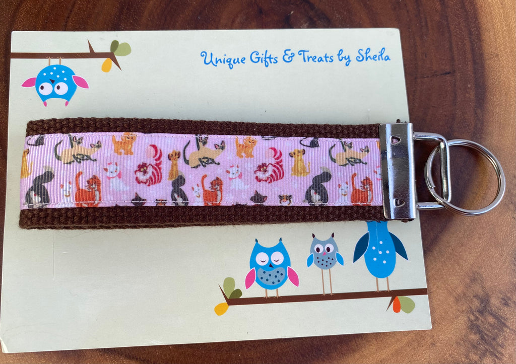 Disney Cats Keychain;Keyfob