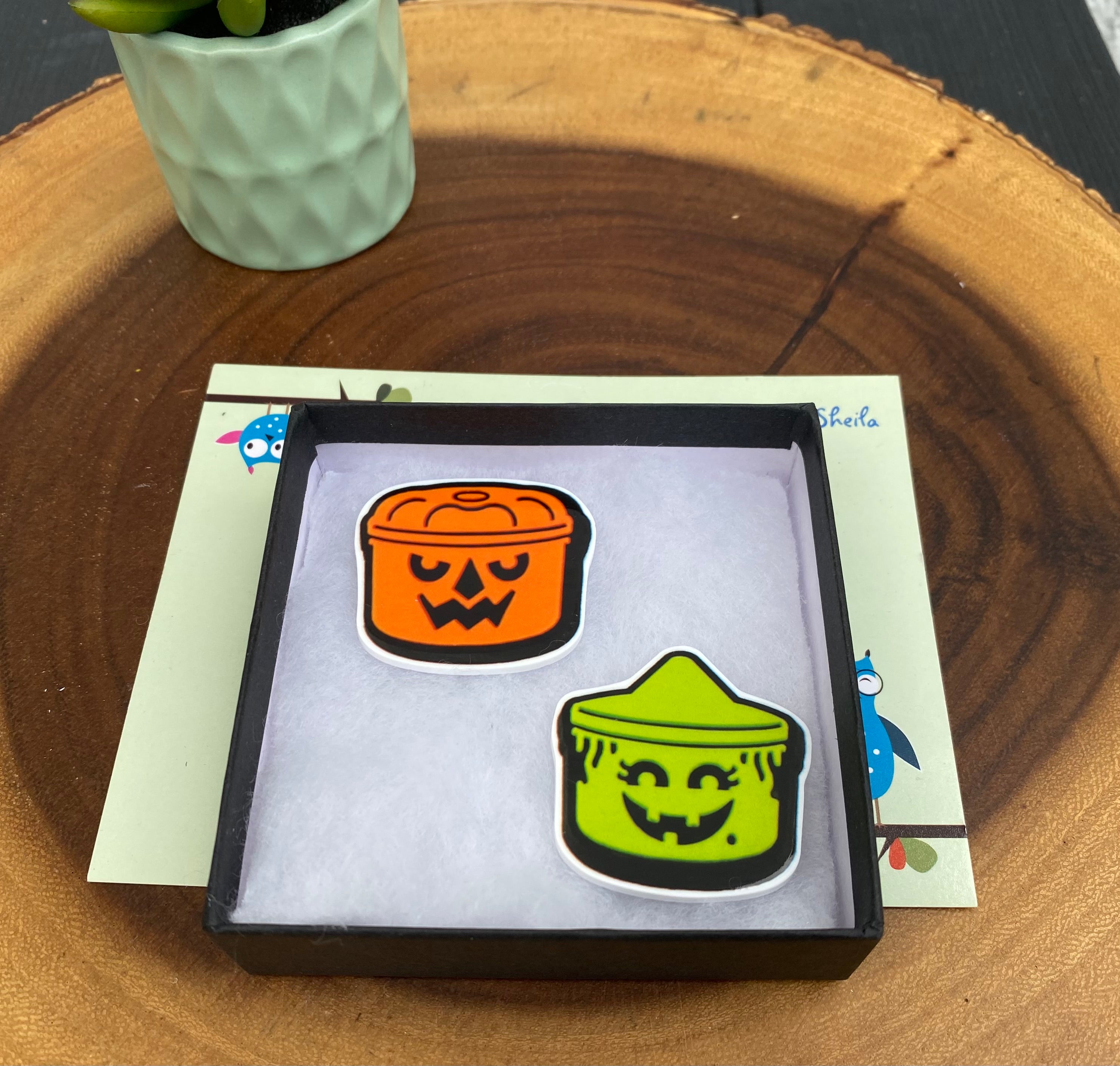Fast Food Halloween Magnets