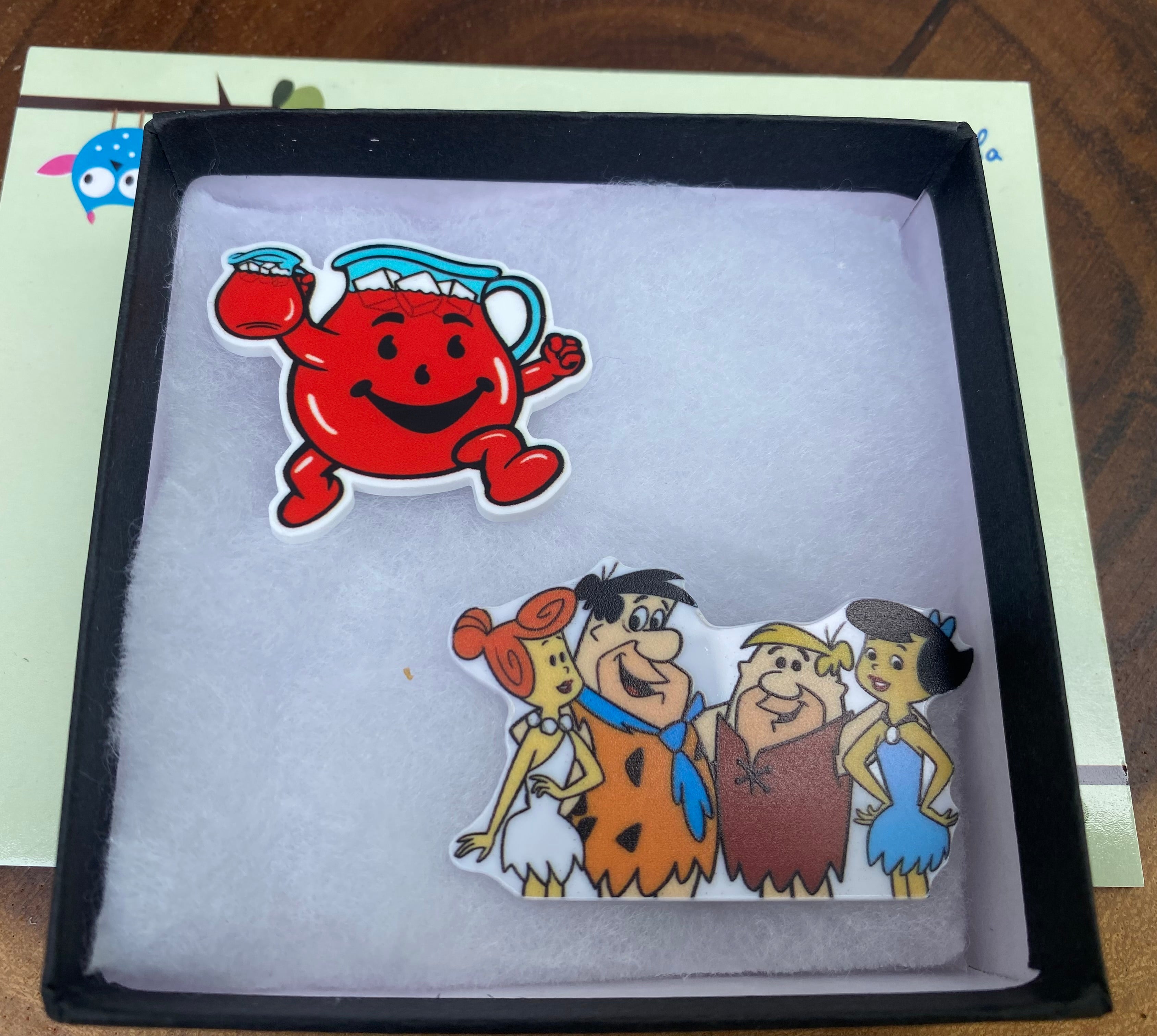 80’s Kids Magnets; Koolaid and Prehistoric Family Magnets