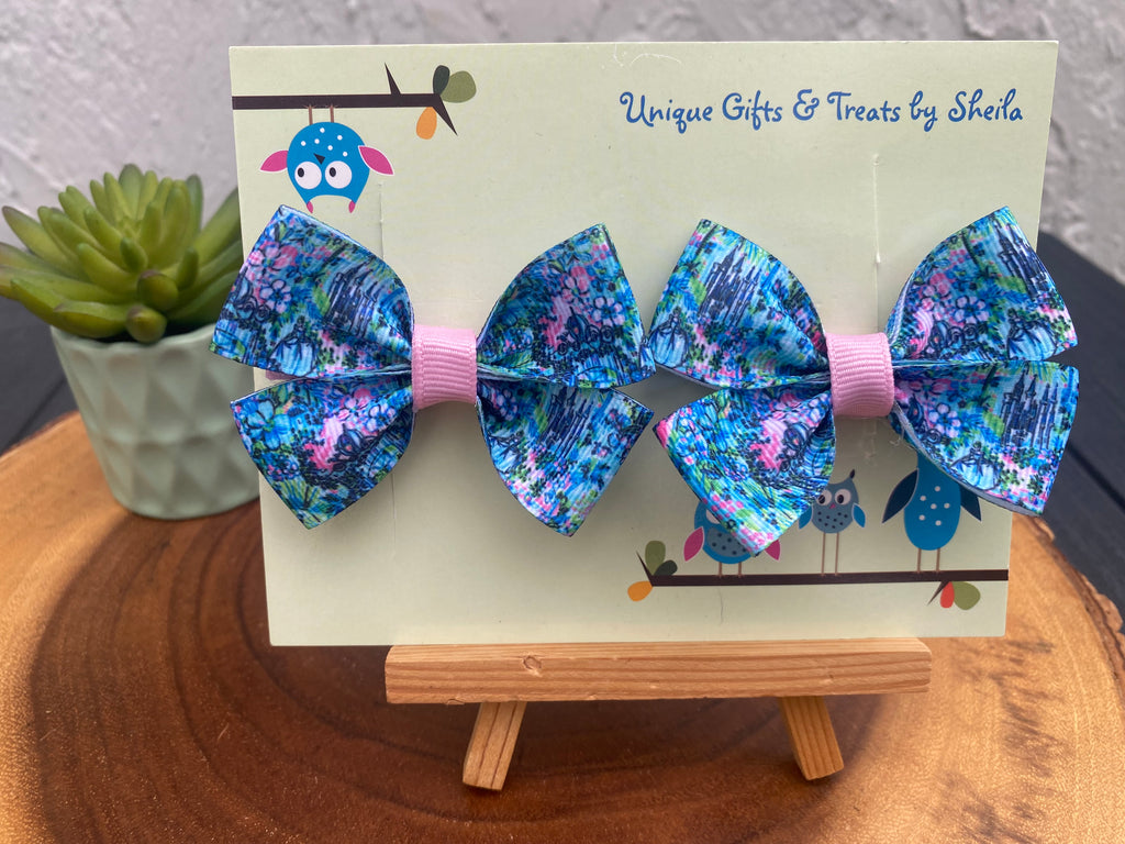 Lilly Inspired Cinderella Hairbows