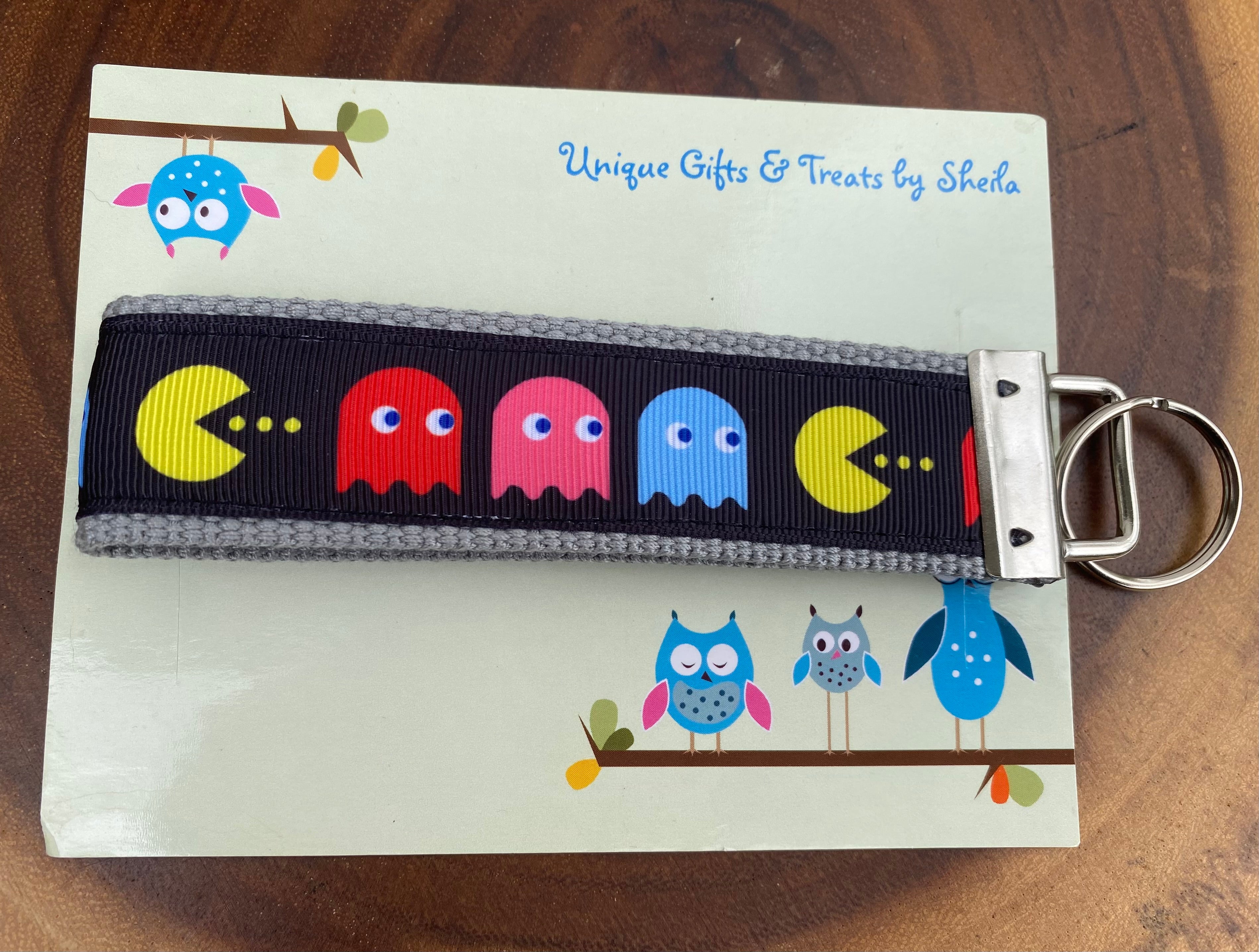 Retro Video Game Keychain; Keyfob