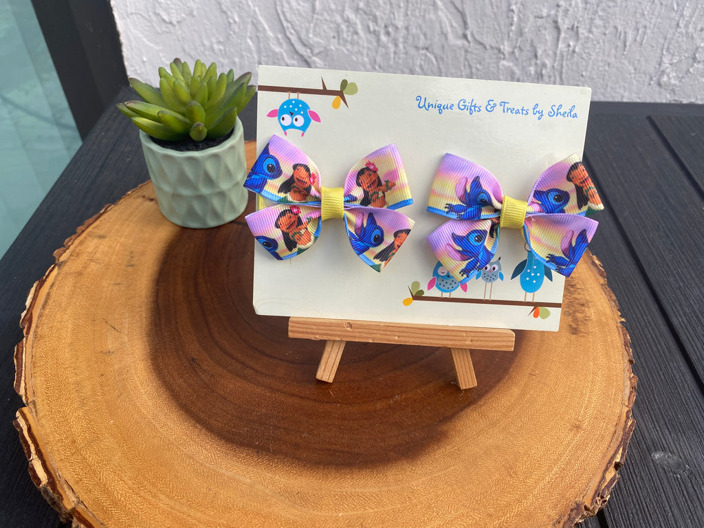 Lilo and Stitch Hairbows