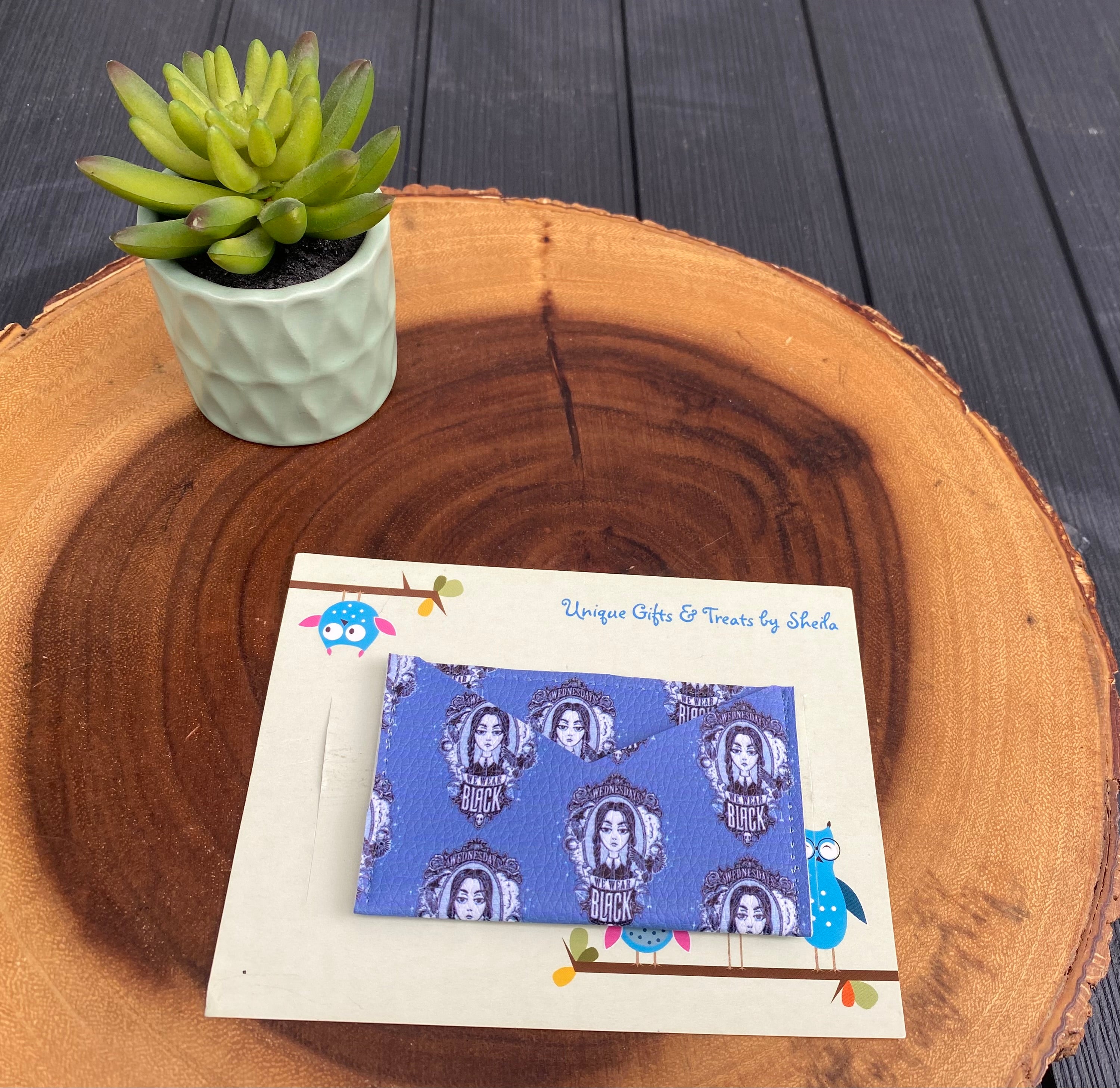 Wednesday Gift Card Holder