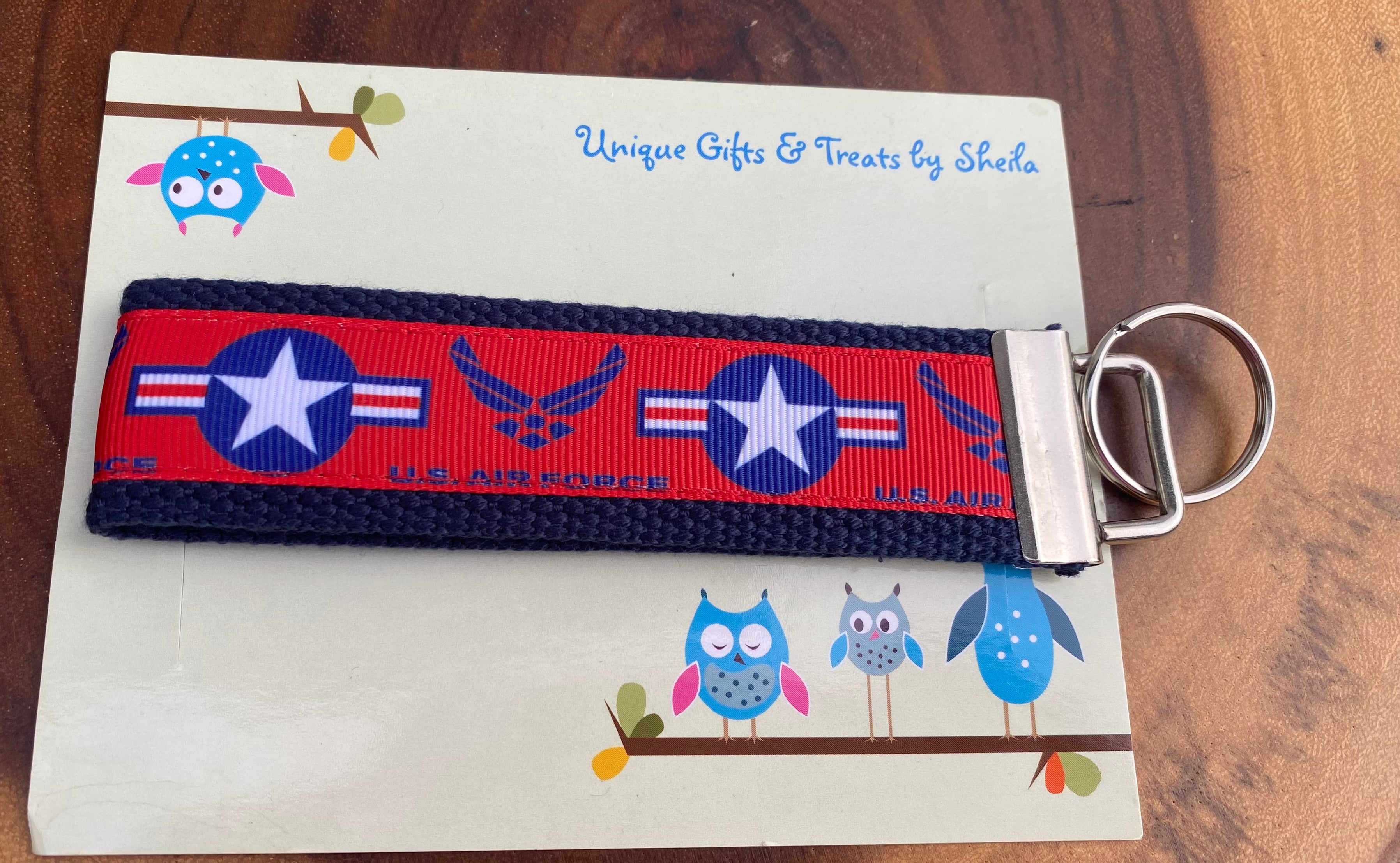 Air Force Keychain; Keyfob