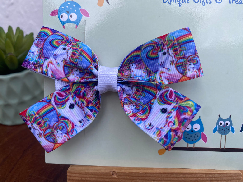 Unicorn Hairbow