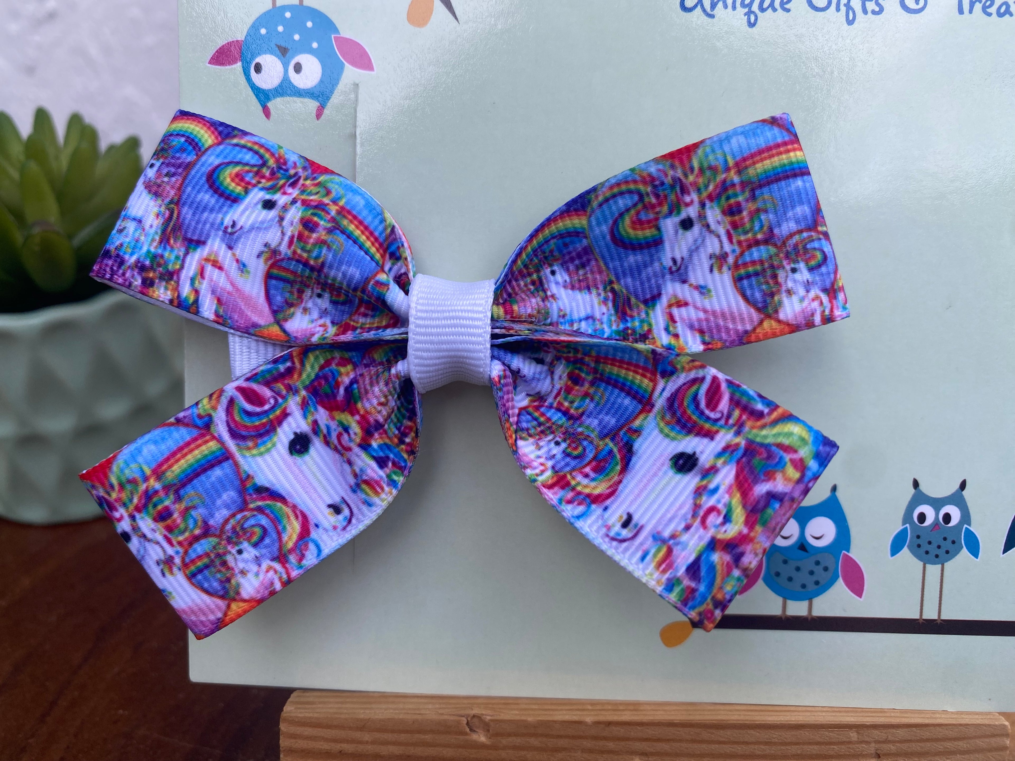 Unicorn Hairbow