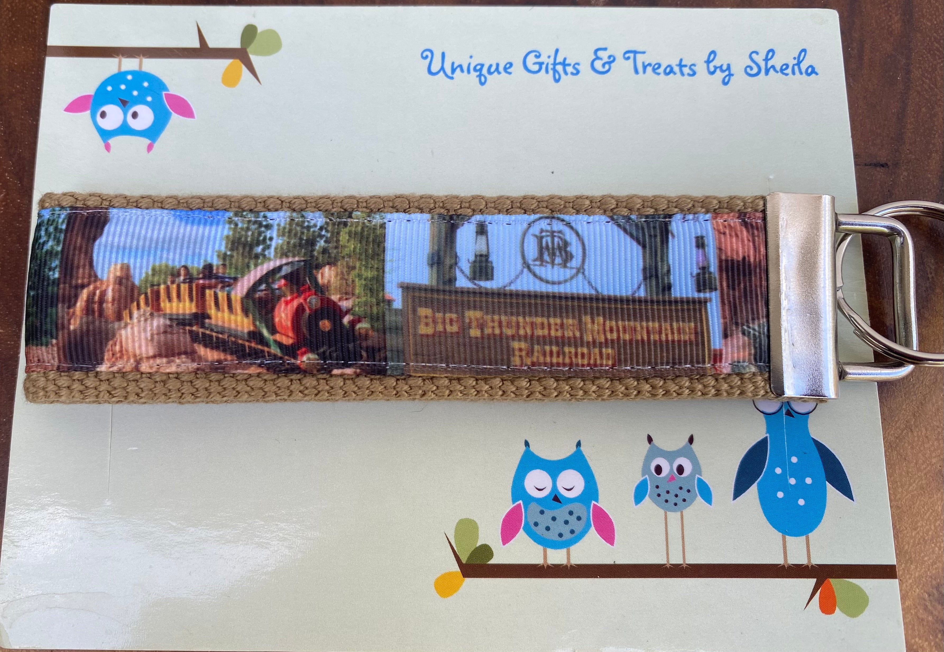 Thunder Mountain Railroad Keychain; Keyfob