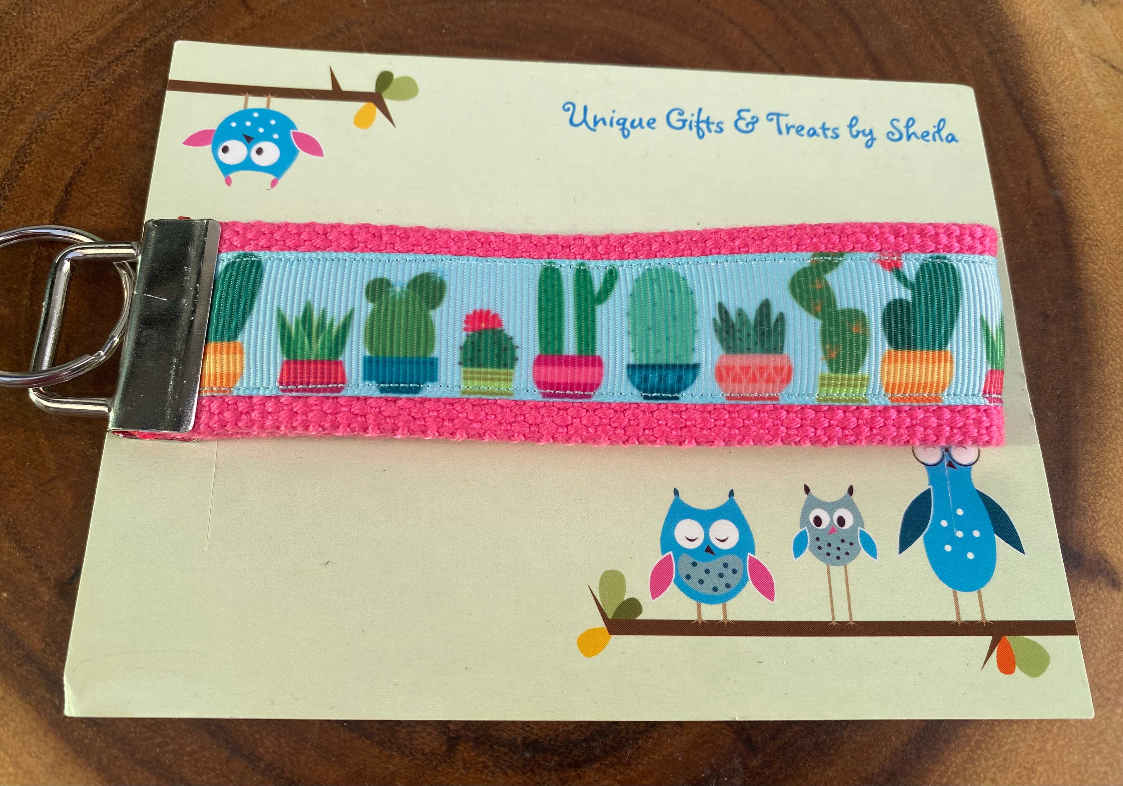 Cactus Keychain; Keyfob