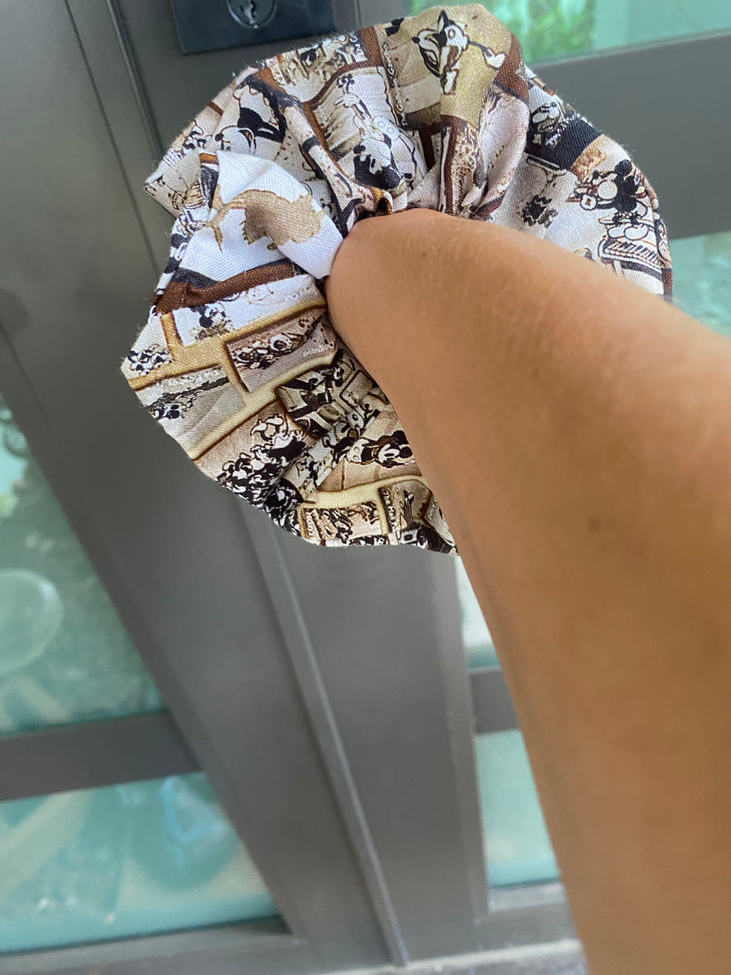 Steamboat Willie Scrunchie