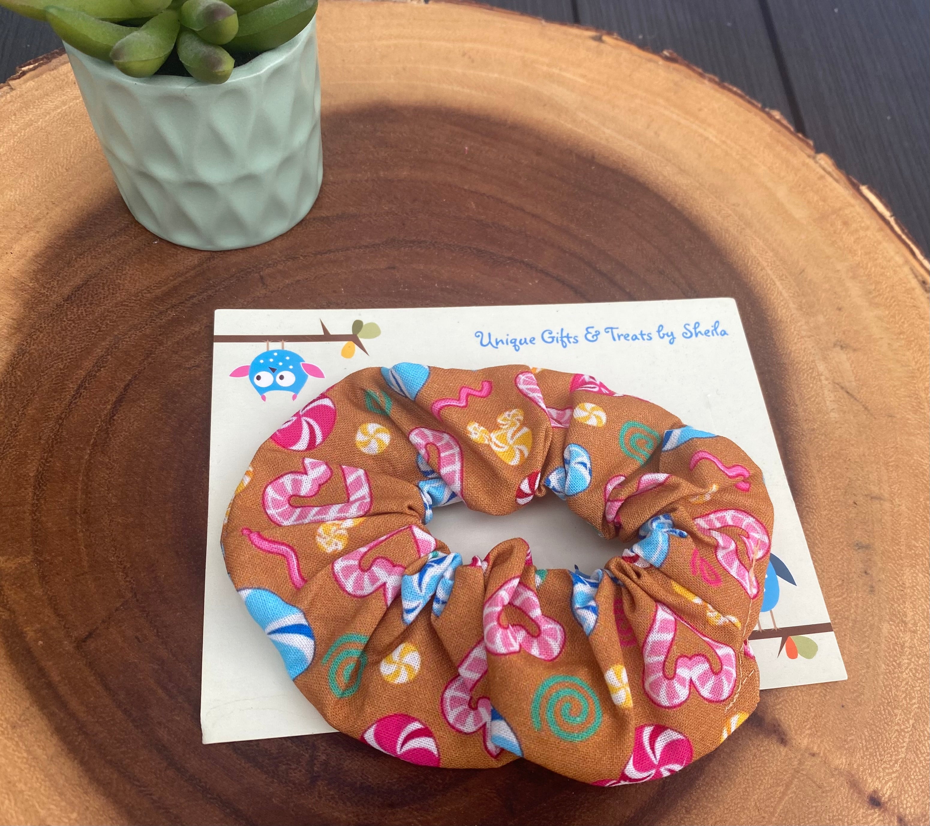 Disney Christmas Candy Scrunchie