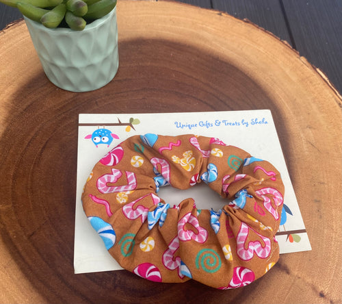 Disney Christmas Candy Scrunchie