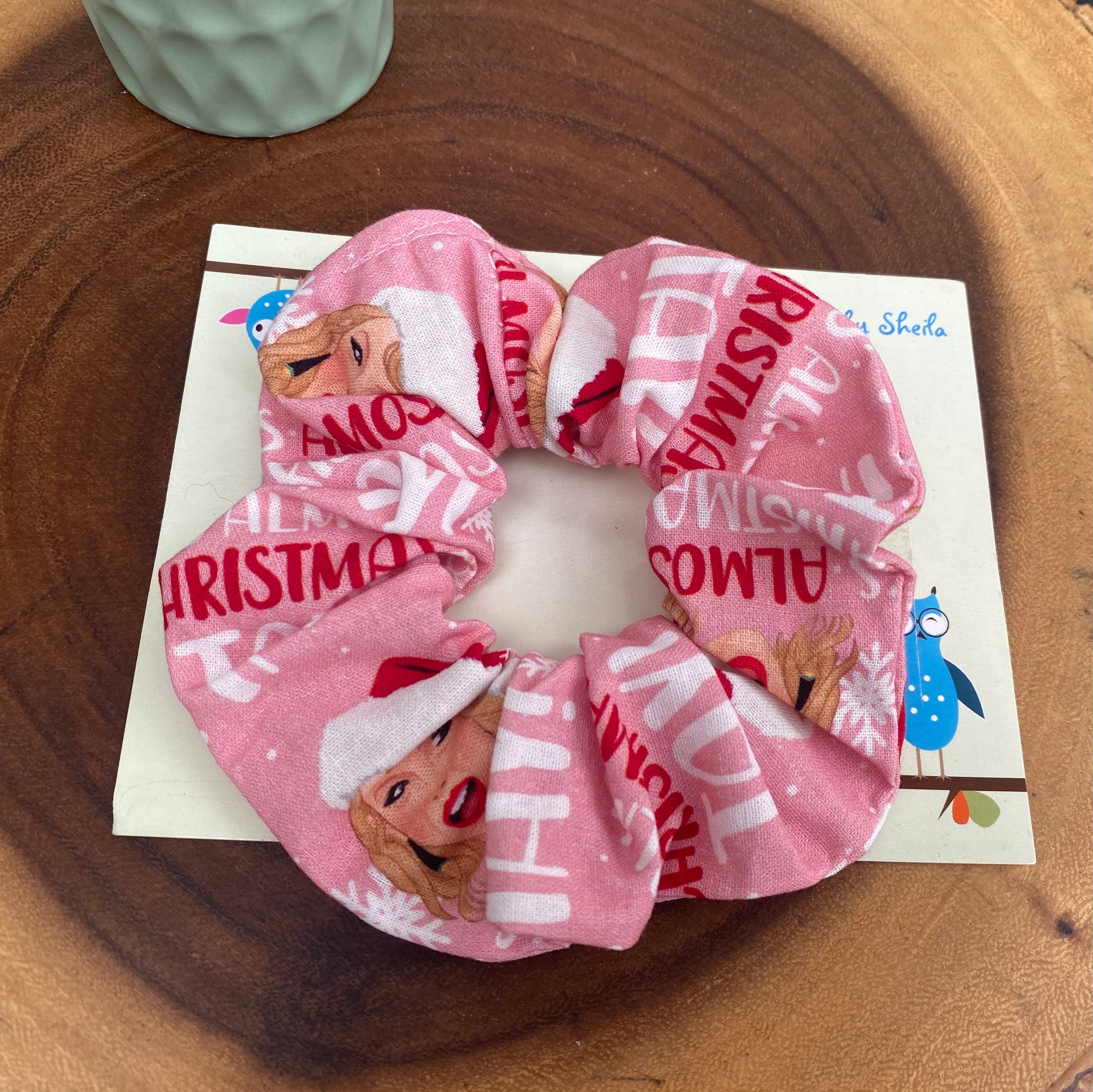 Popstar Christmas Scrunchie