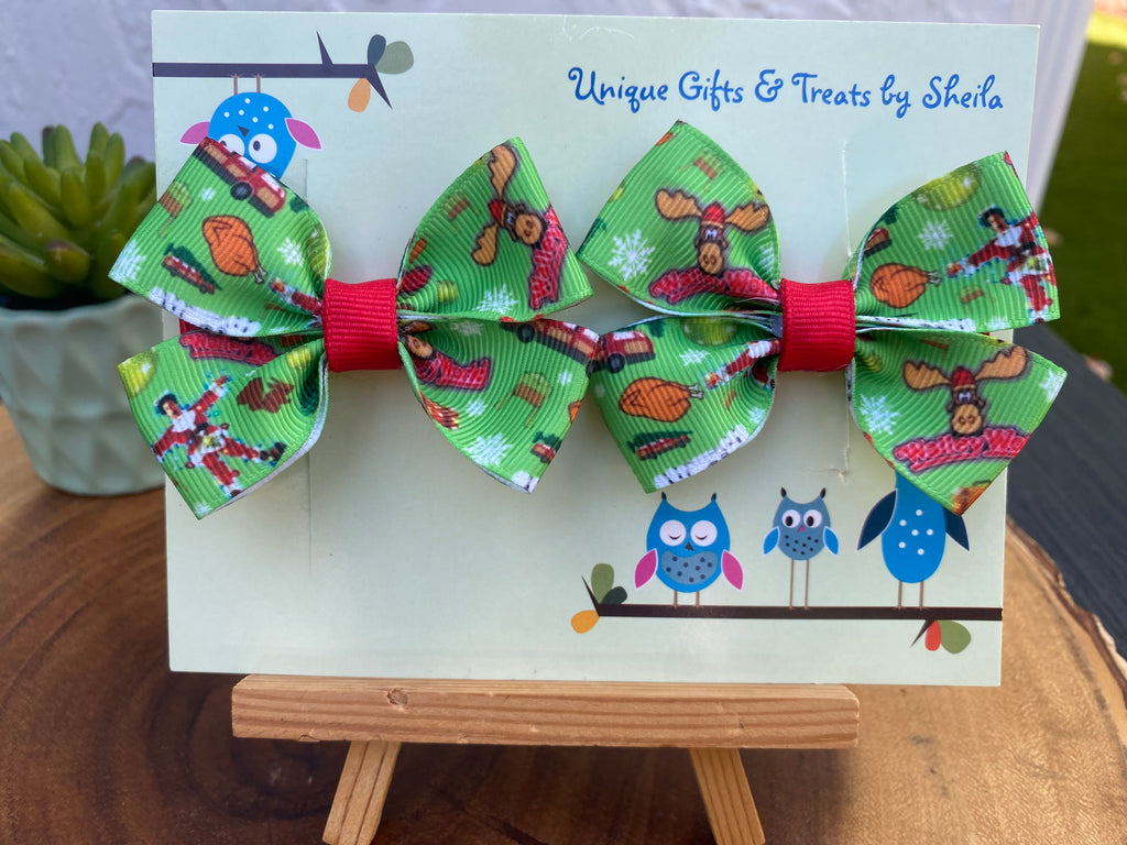 Christmas Vacation Hairbows