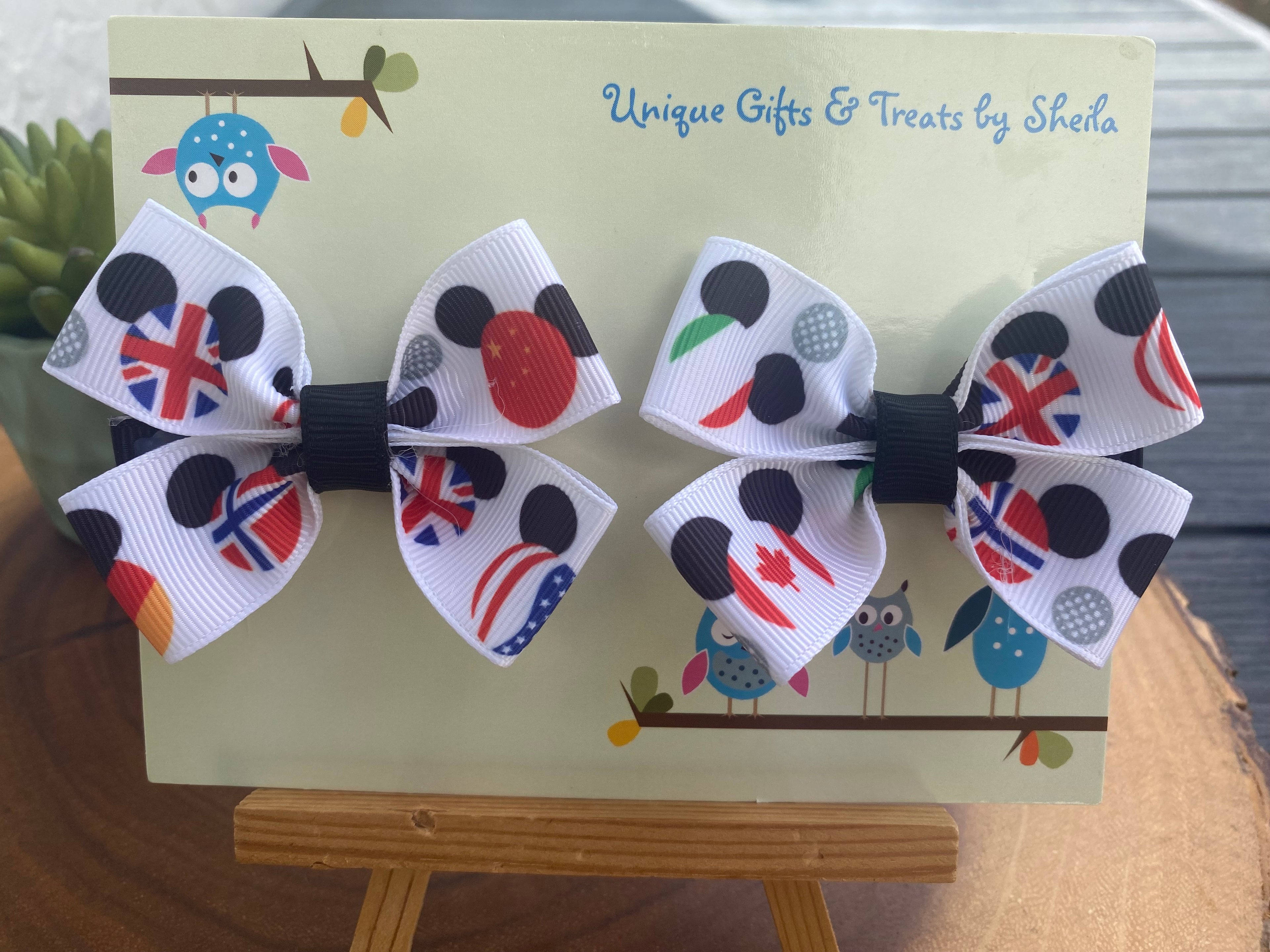 Epcot World Showcase; Countries Hairbows