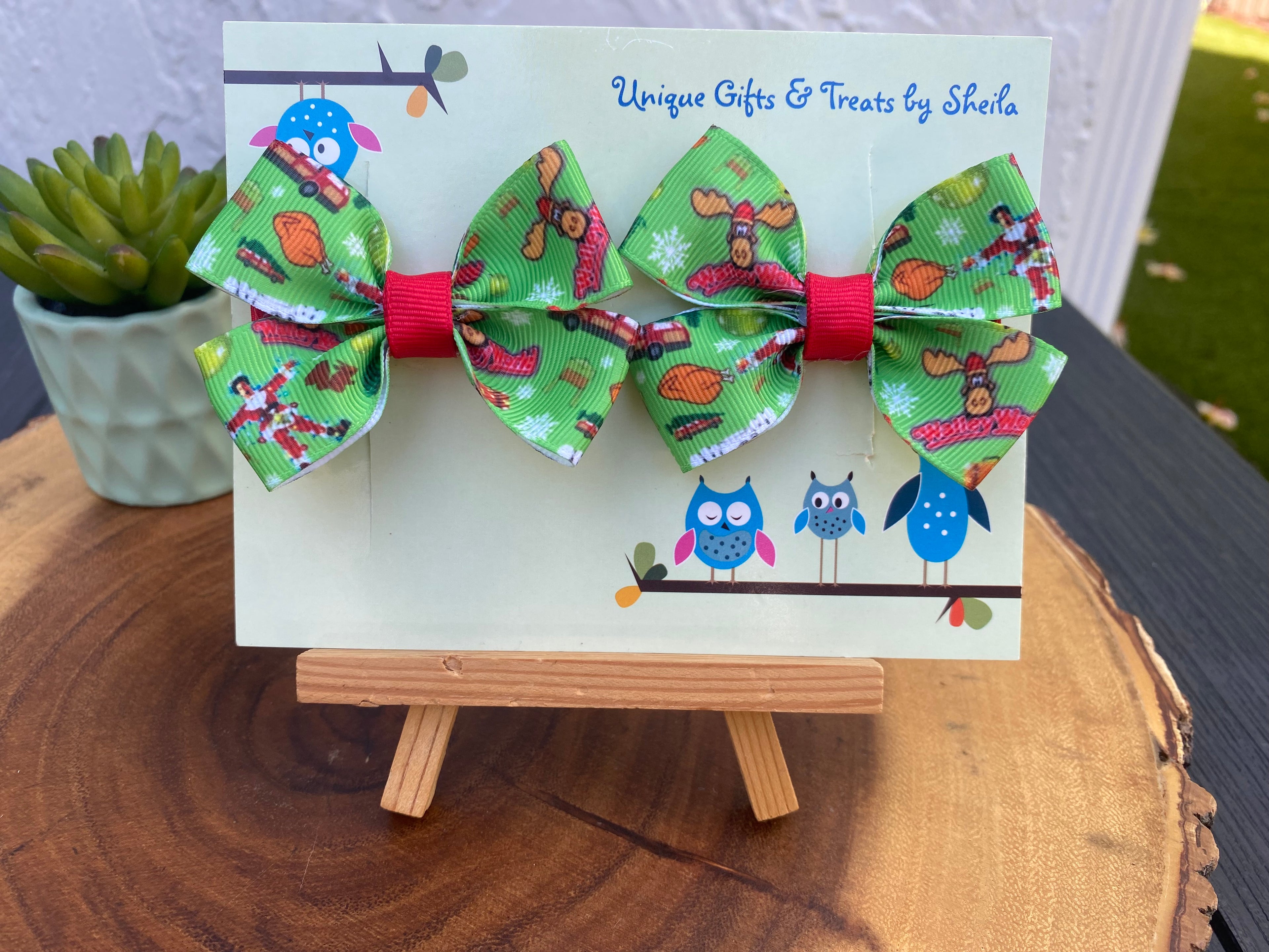 Christmas Vacation Hairbows