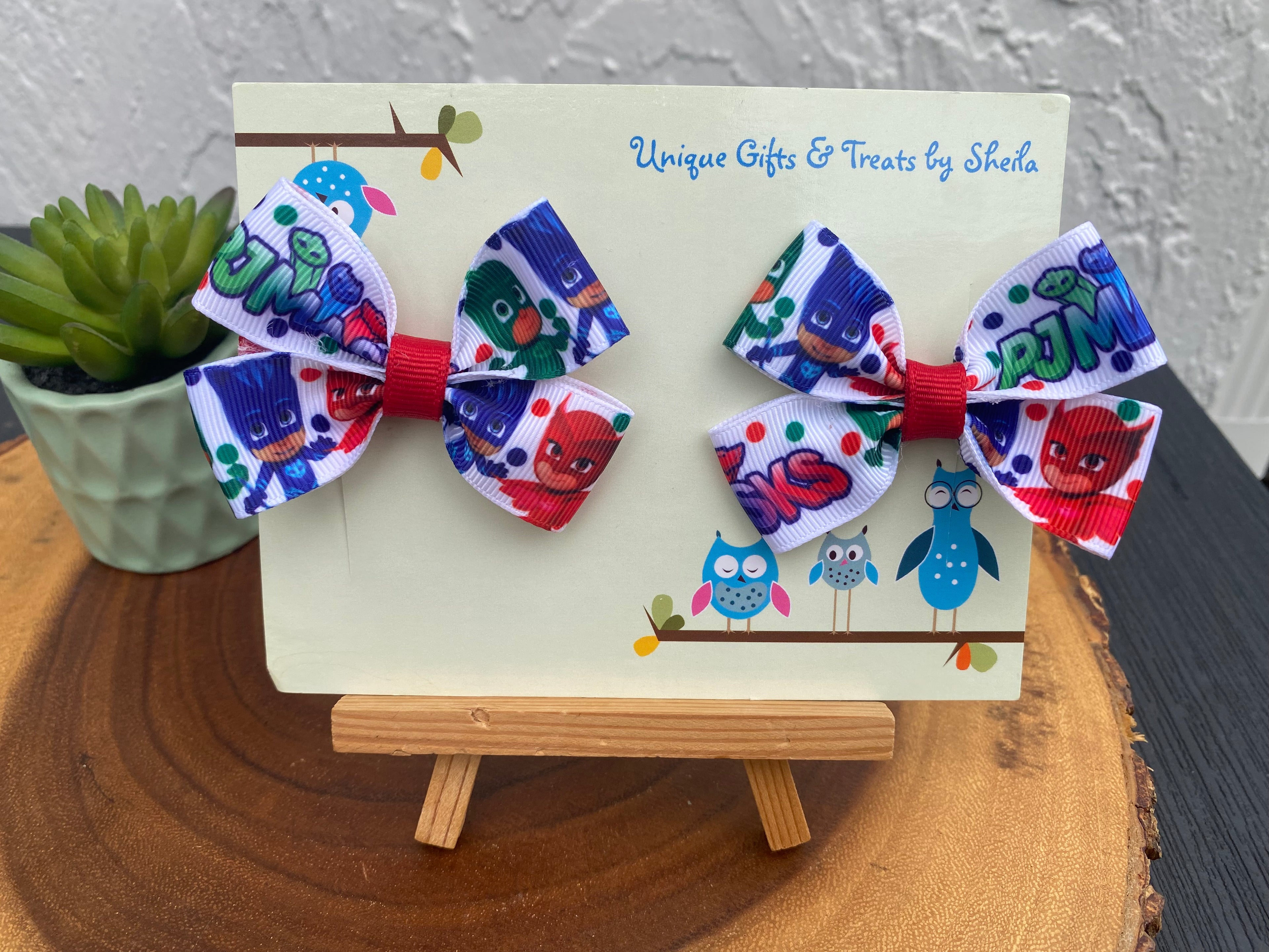Masked Kids Hairbows