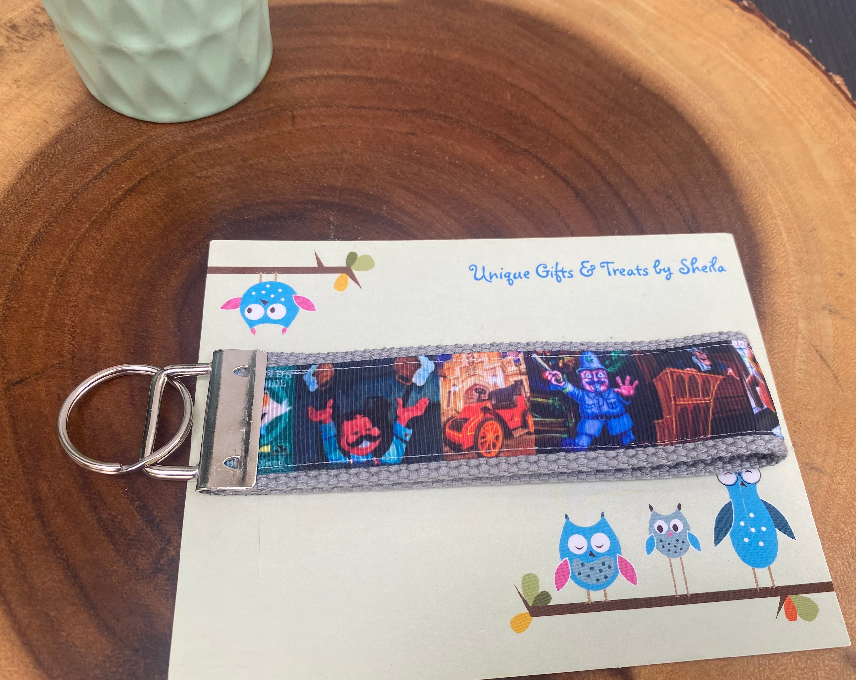 Mr Toad’s Wild Ride Keychain; Keyfob
