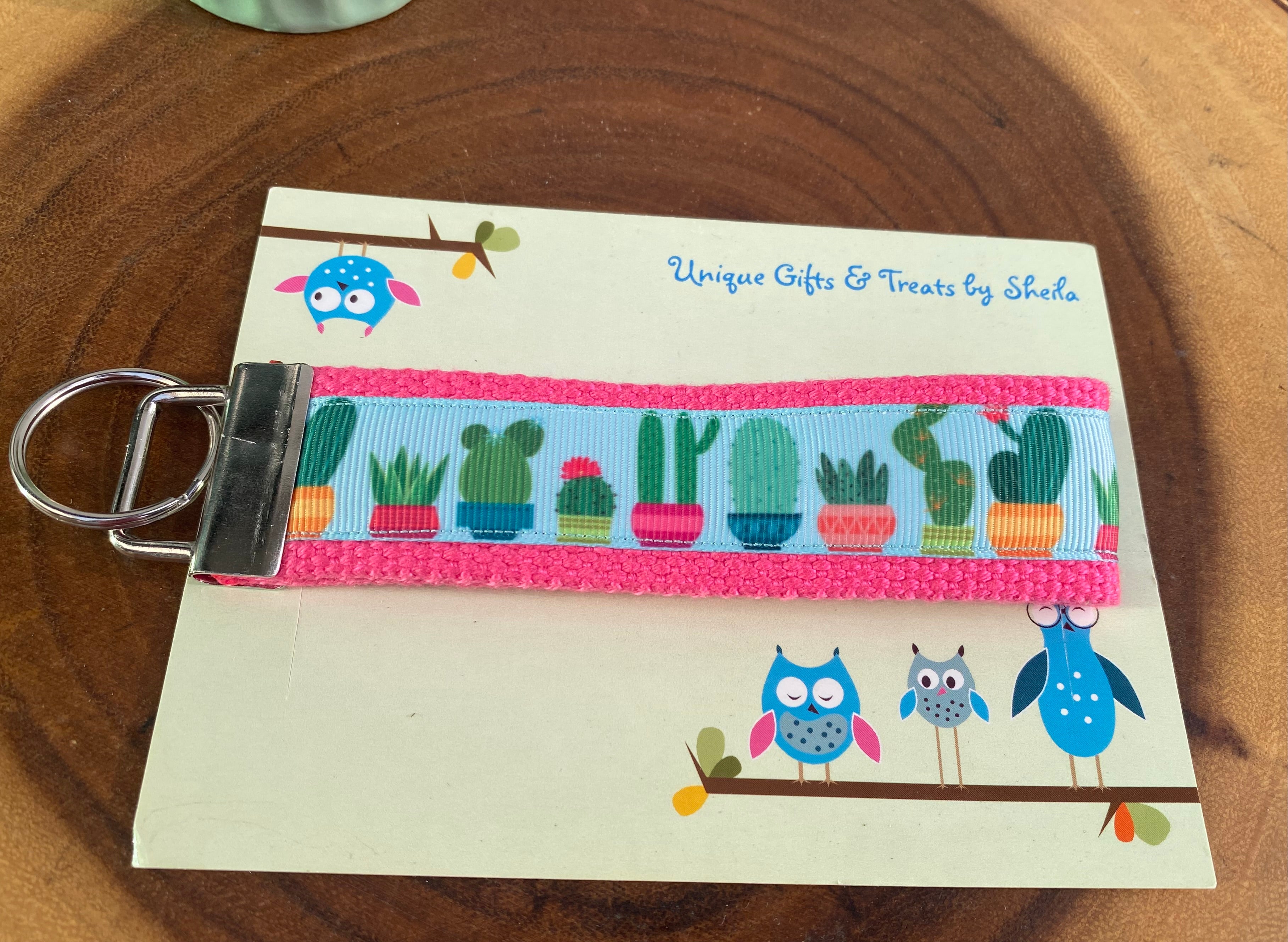 Cactus Keychain; Keyfob