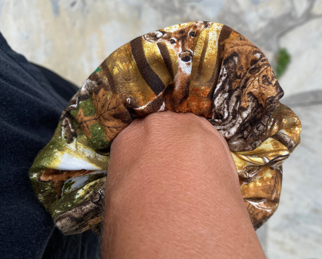 Camouflage; Hunting Scrunchie