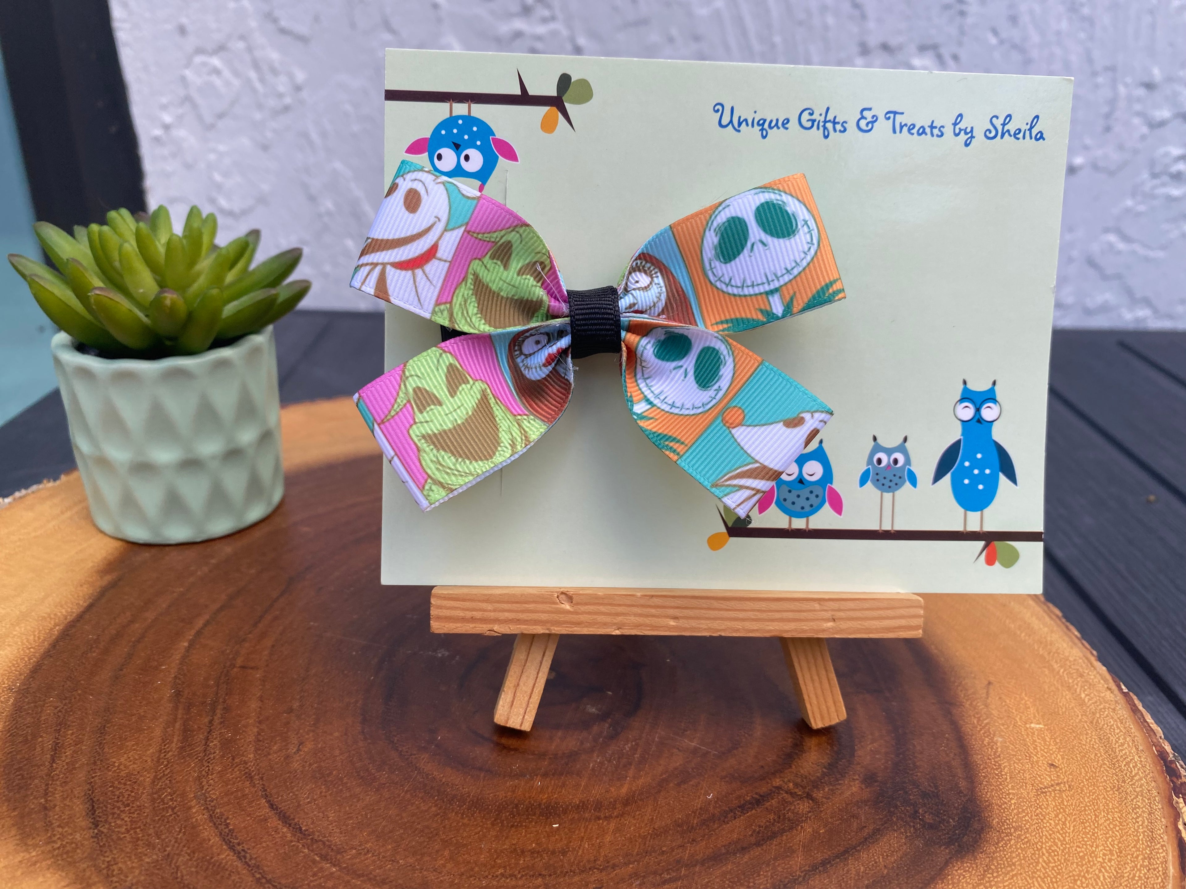 Nightmare Before Christmas Hairbow