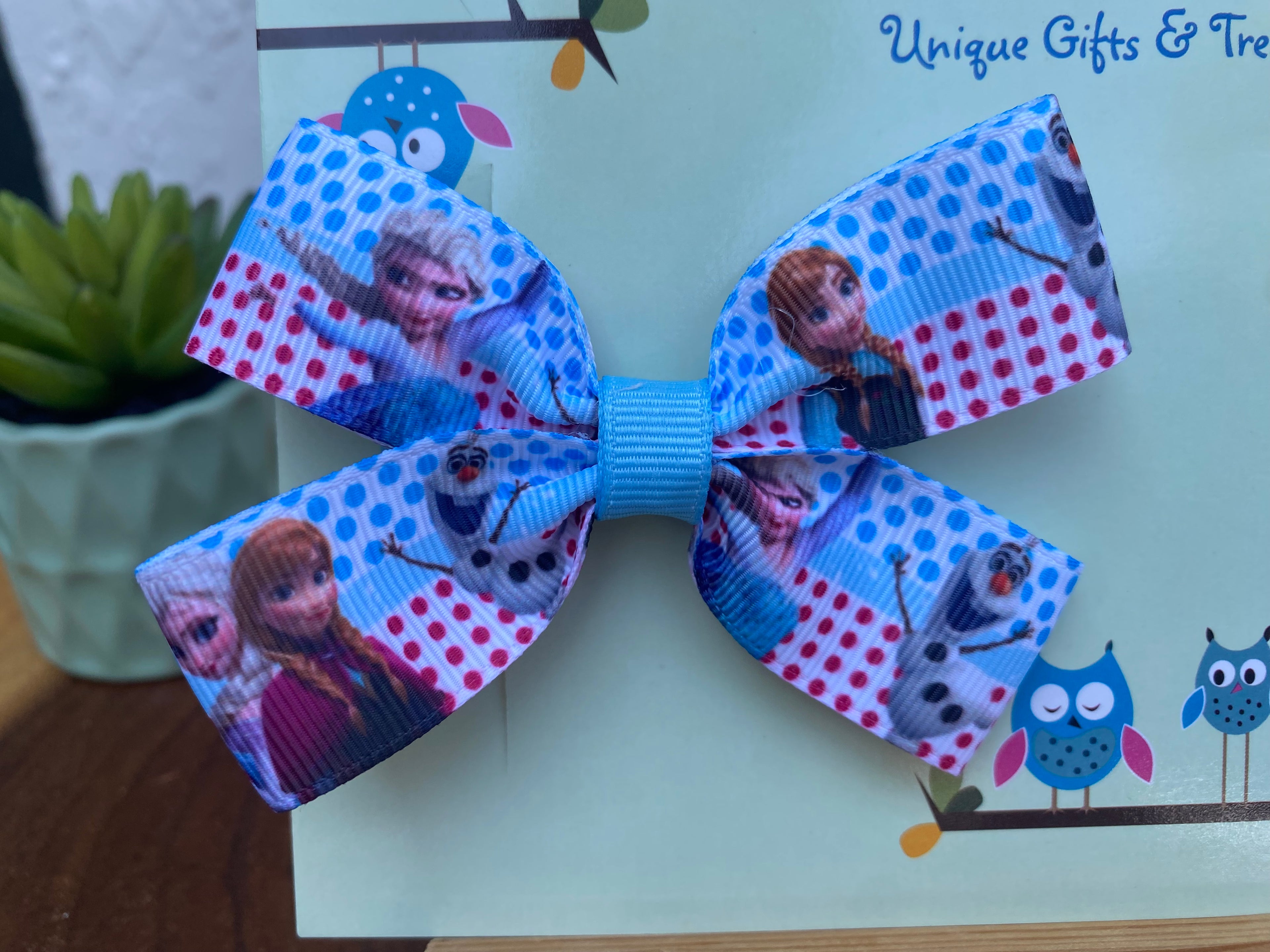 Queen and Princess Sisters Hairbow