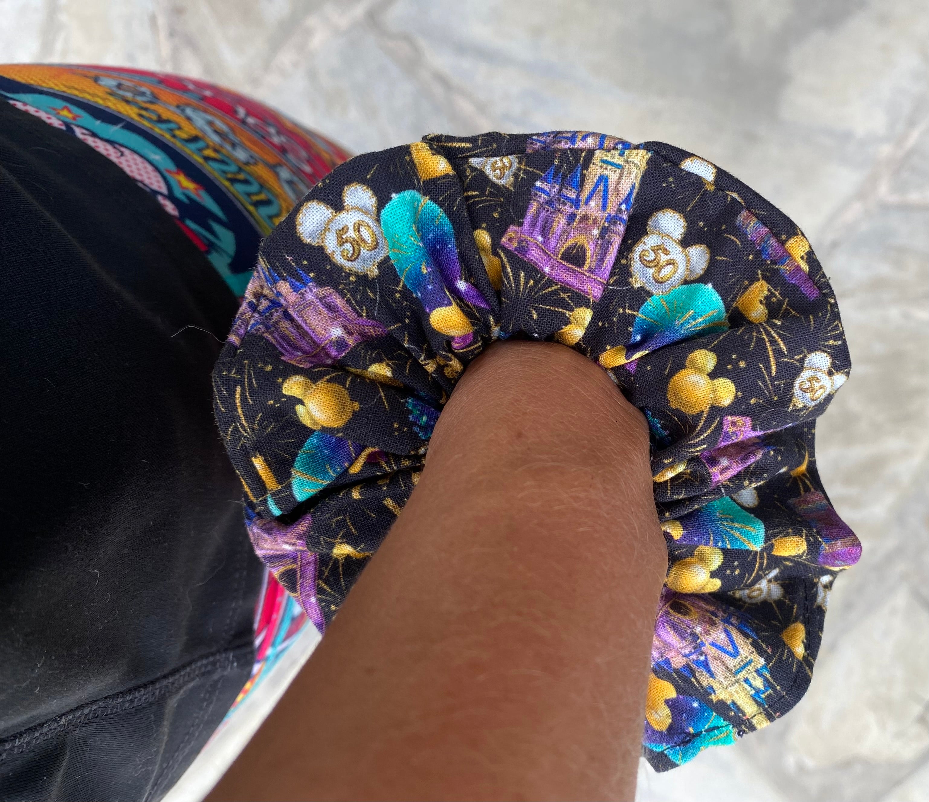 WDW 50th Anniversary Scrunchie