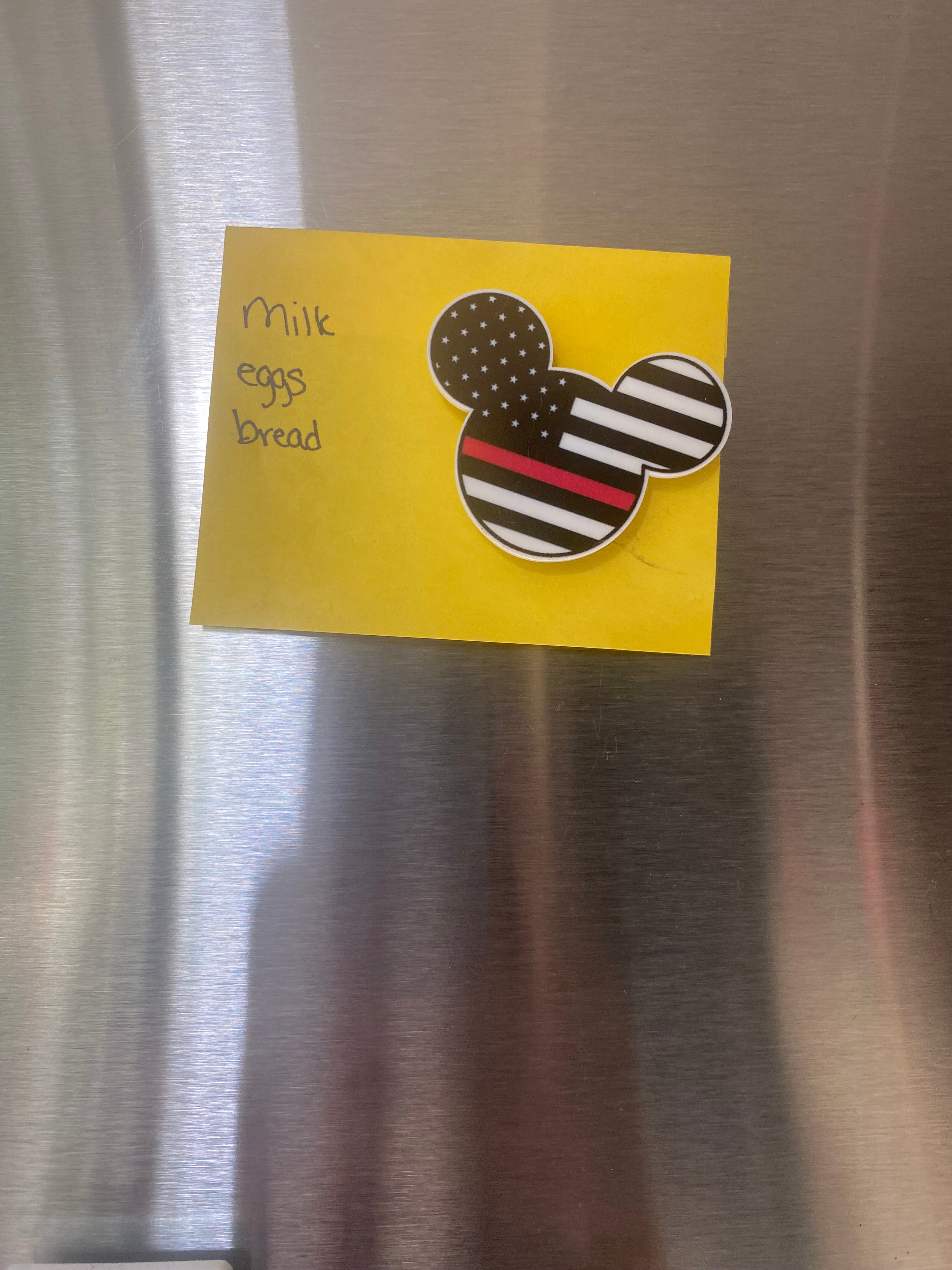 Mickey Firefighter Magnets