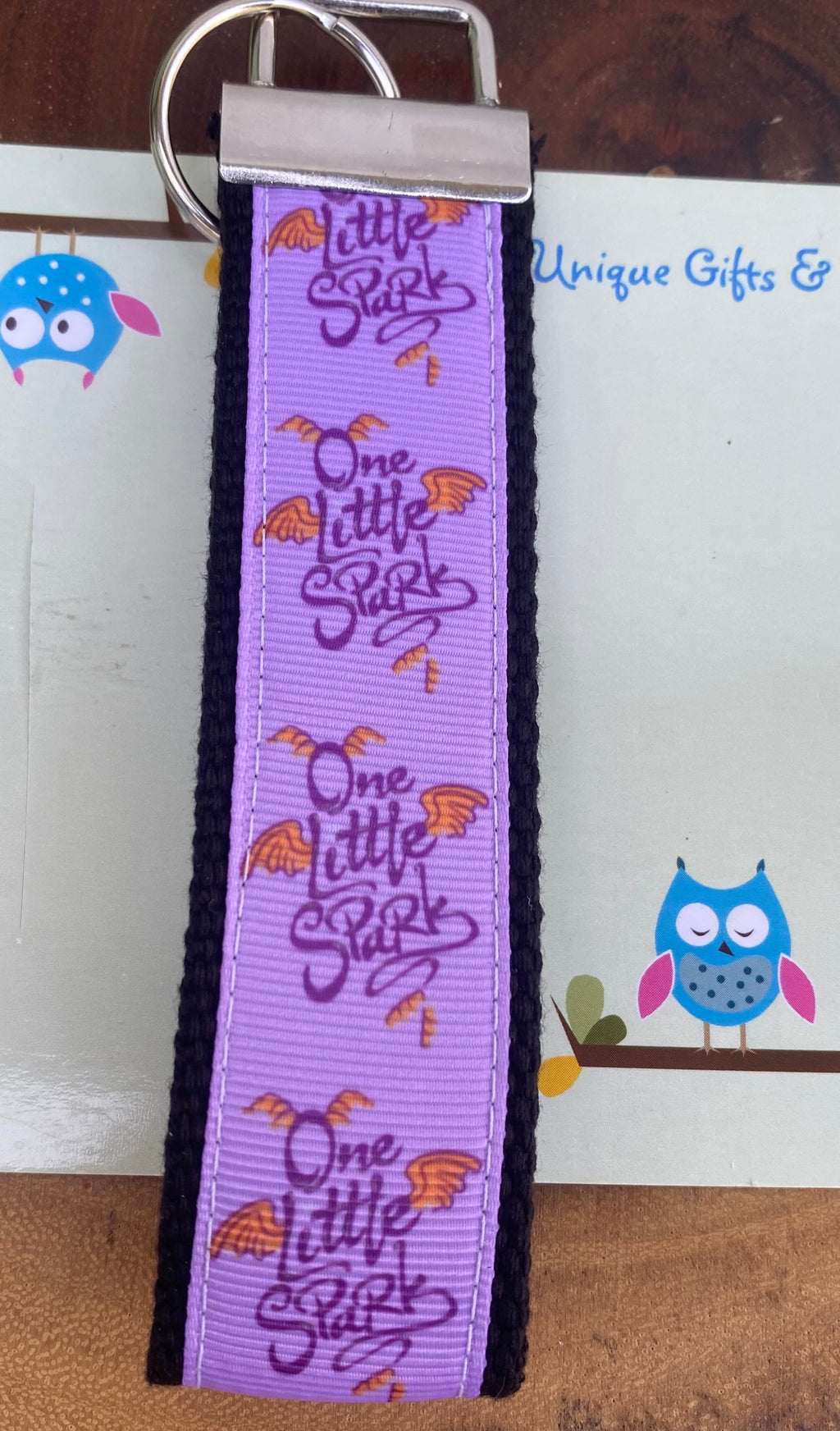 Figment; One Little Spark Keychain; Keyfob