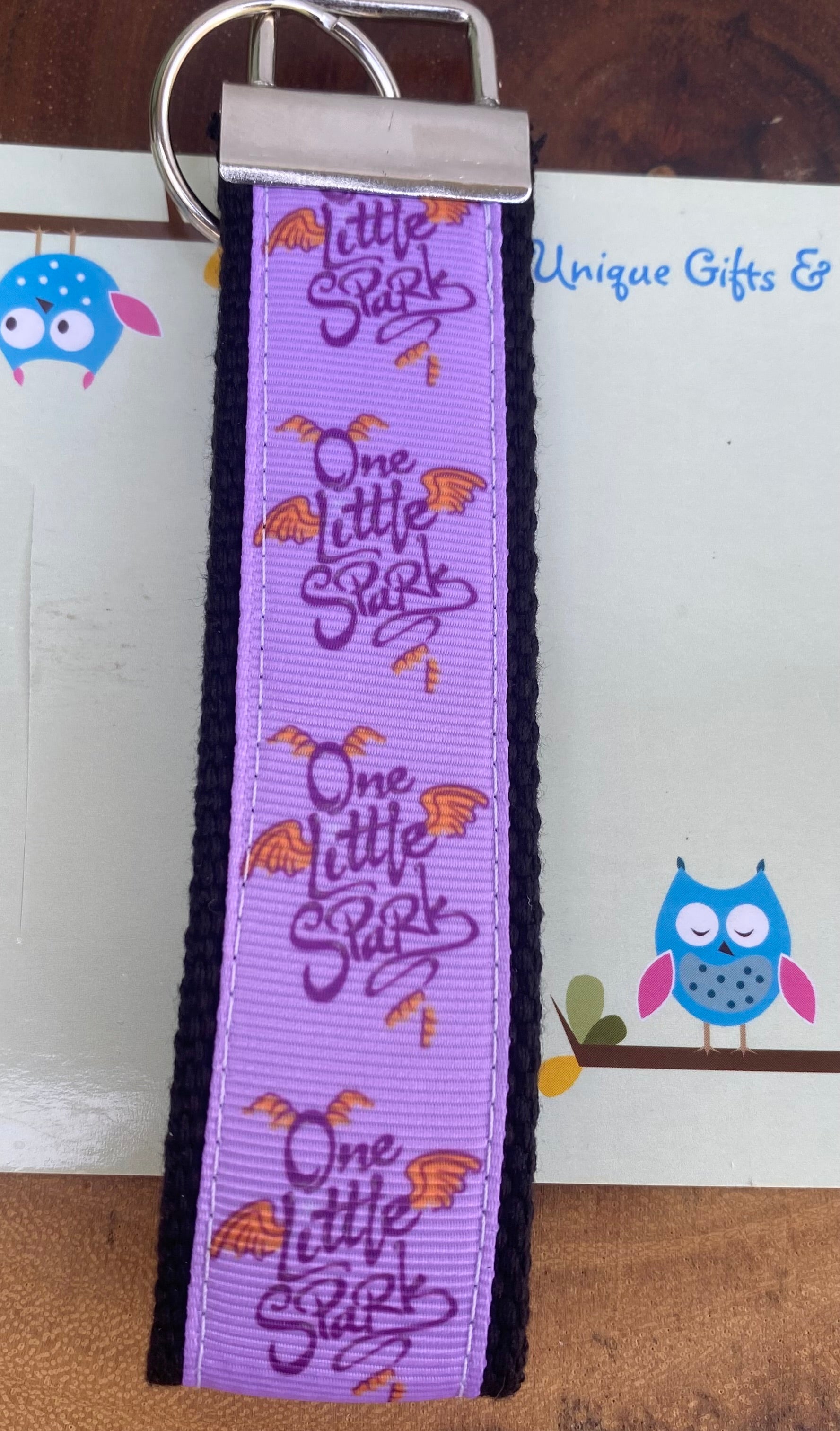 Figment; One Little Spark Keychain; Keyfob