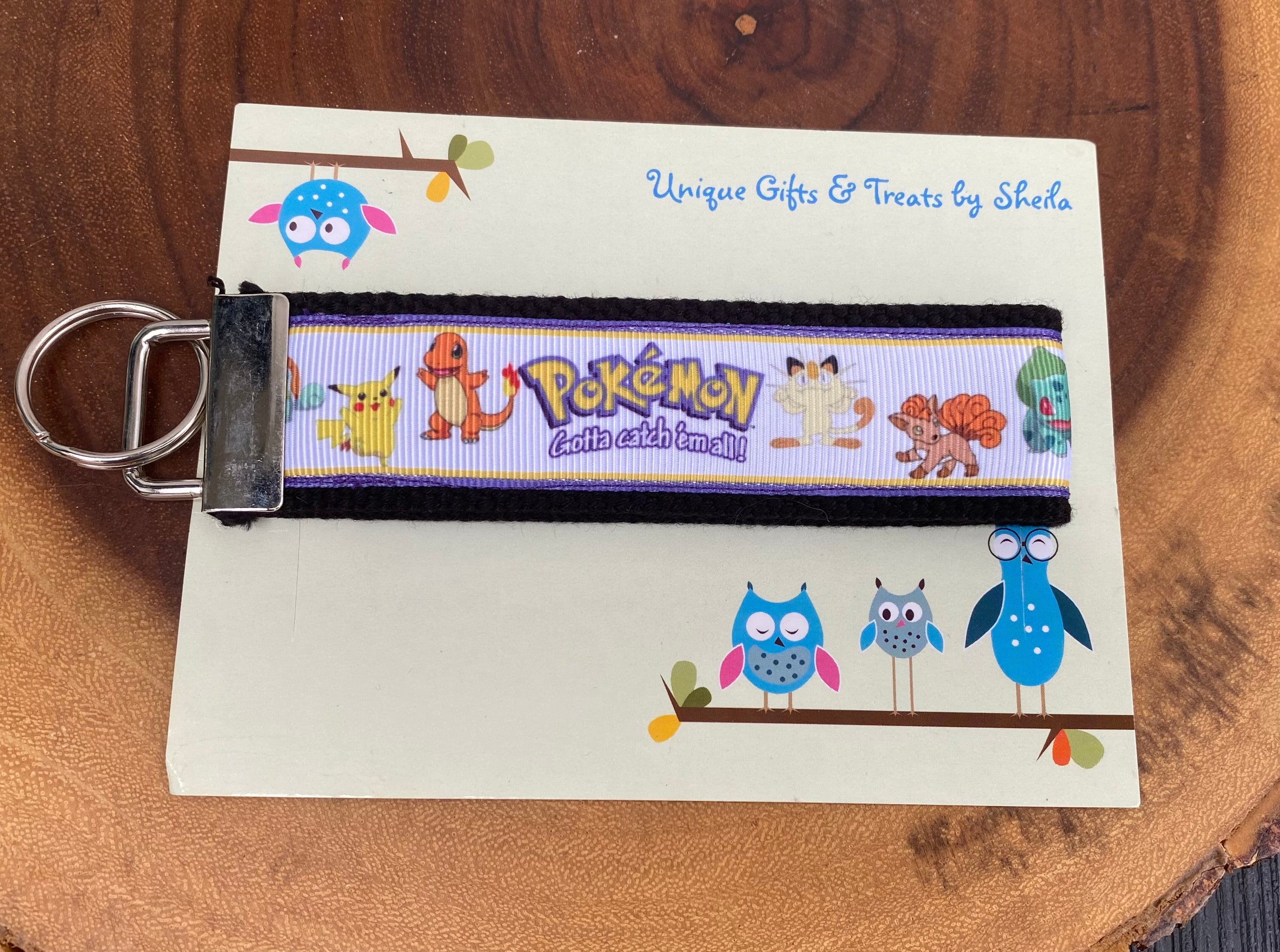 Pocket Monster Keychain; Keyfob