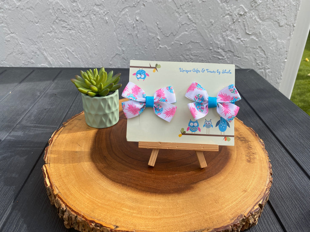 Lilly Pineapple Hairbows