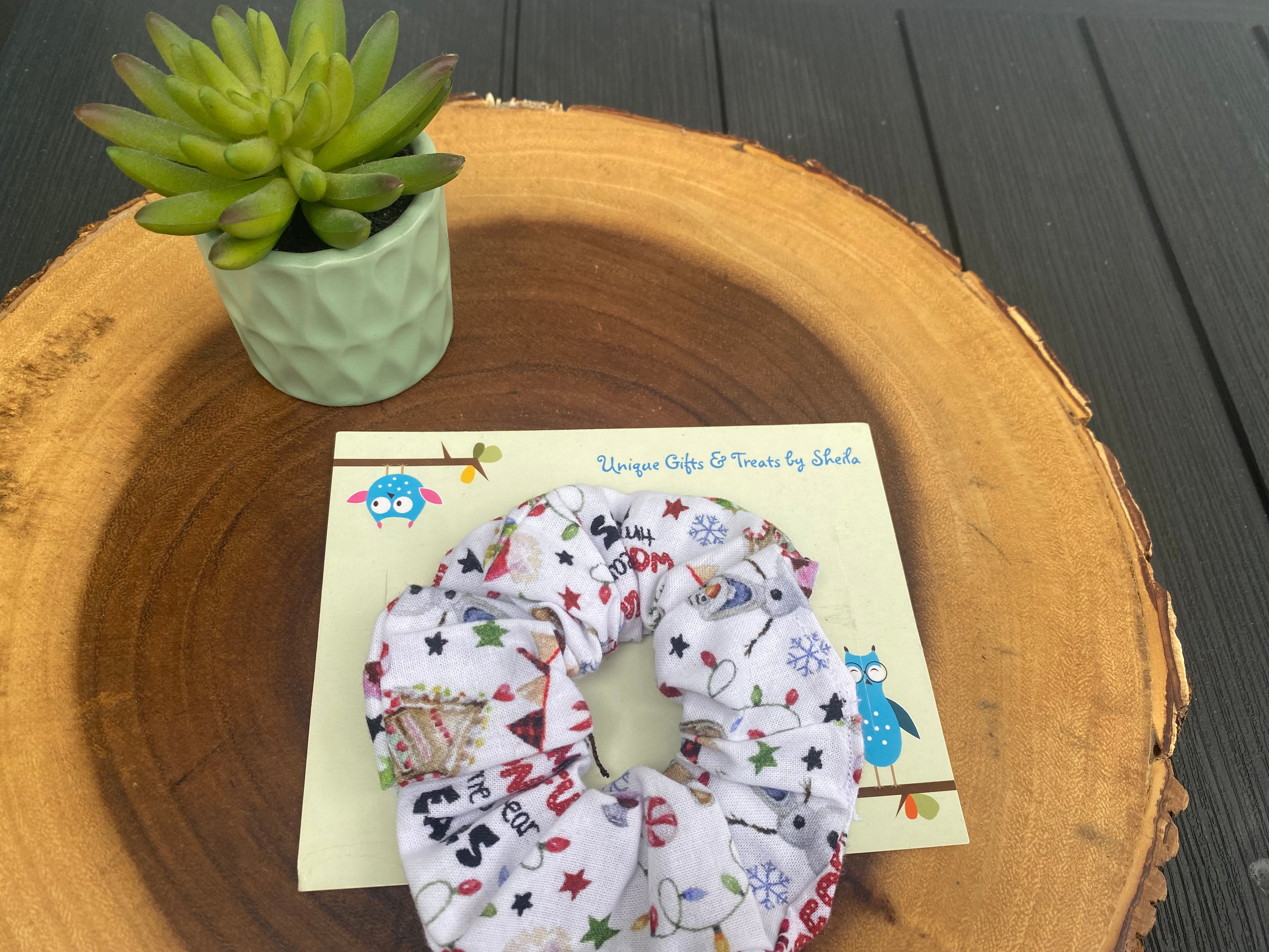Disney Christmas Scrunchie