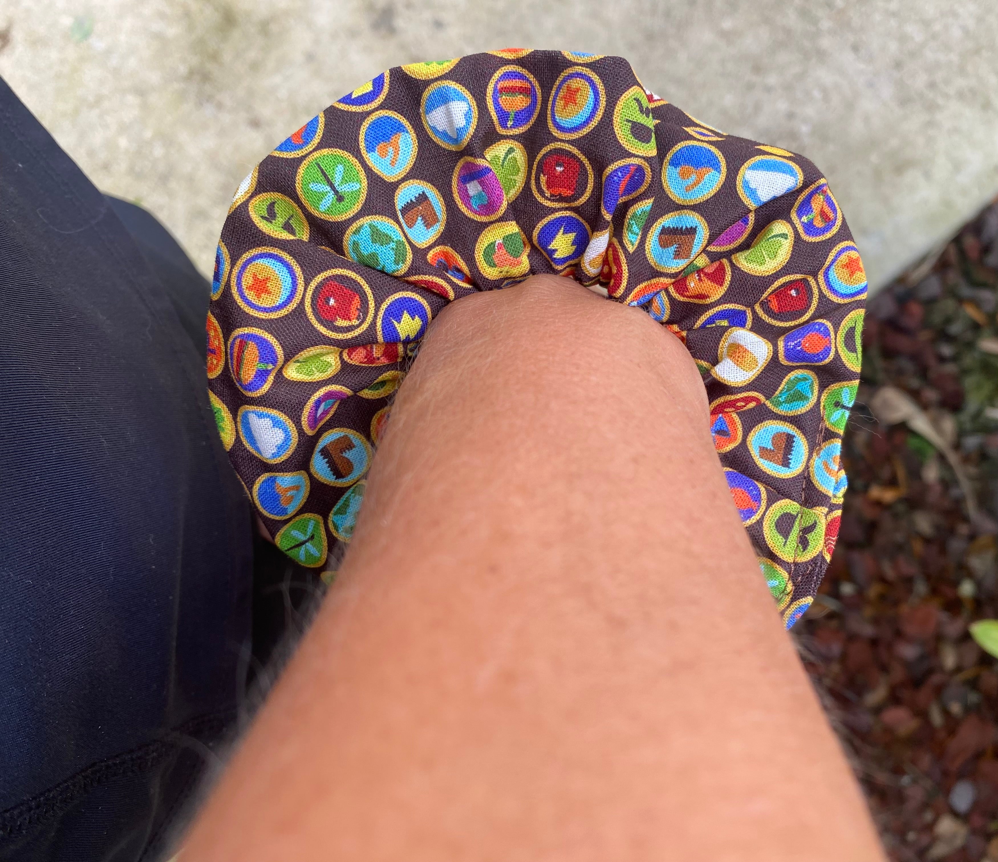 Disney Up; Wilderness Explorer Badges Scrunchies