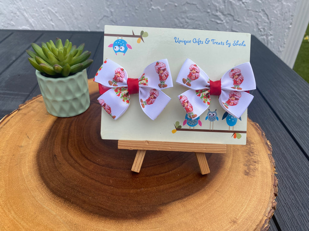 Strawberry Doll Hairbows