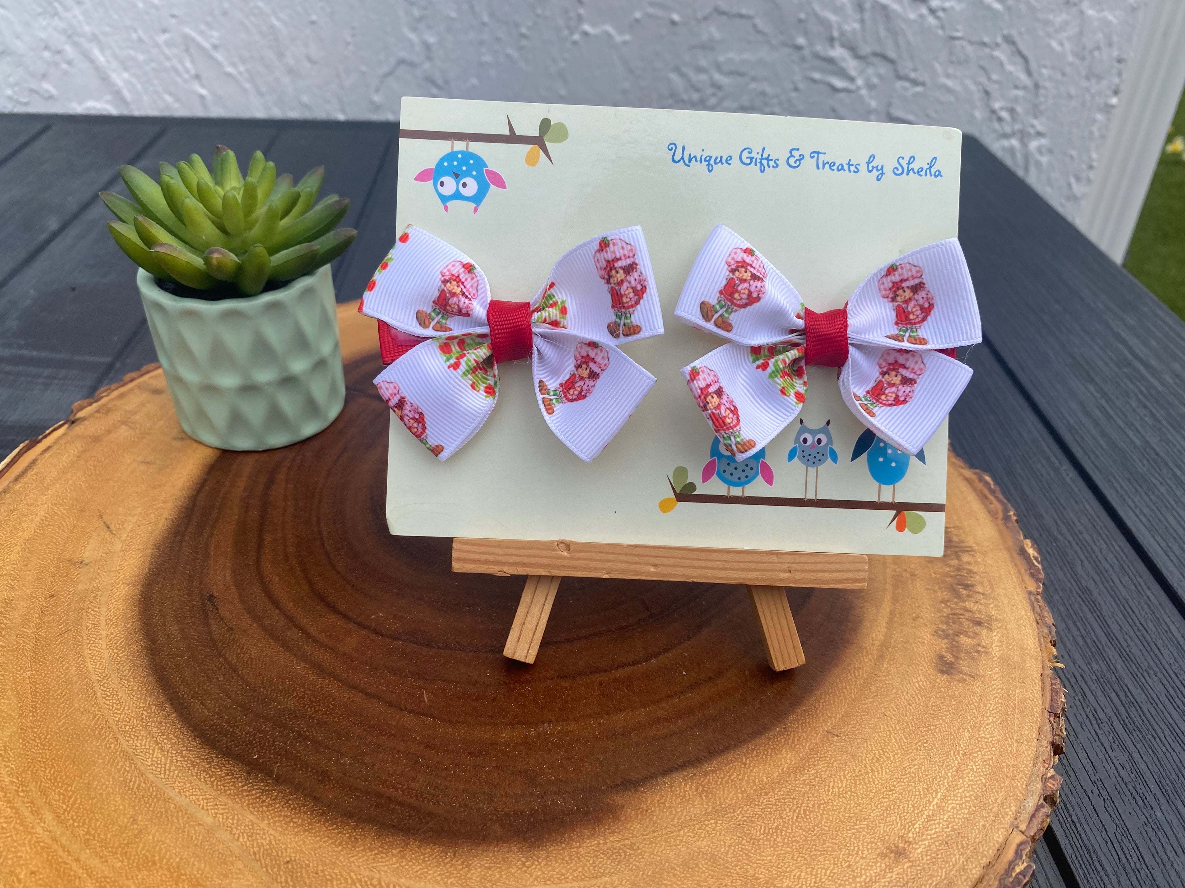 Strawberry Doll Hairbows