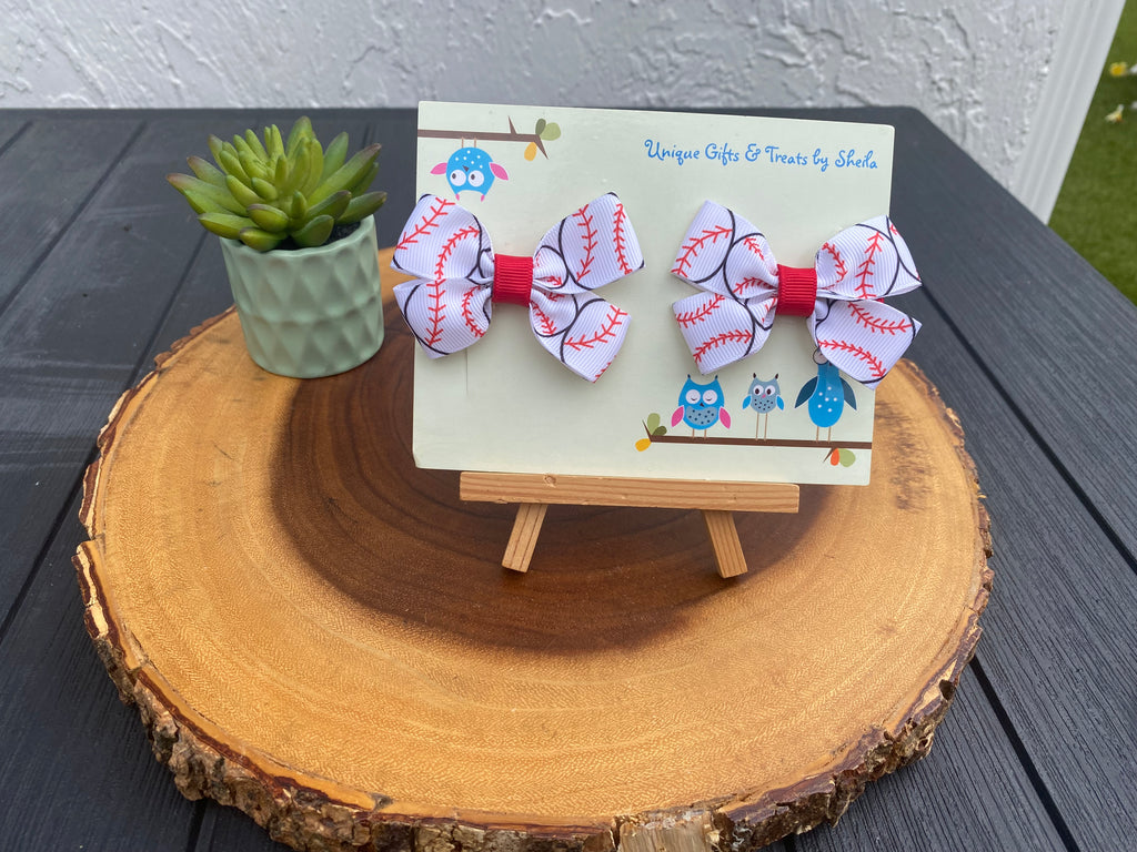 Baseball Hairbows