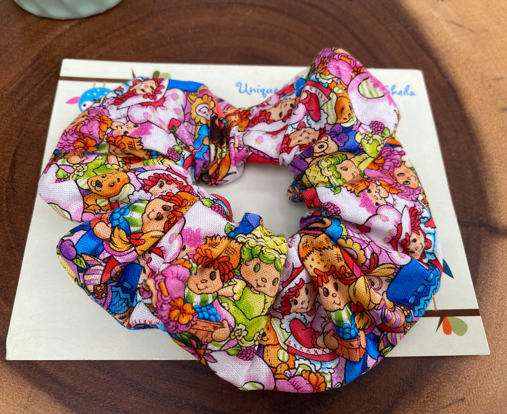 Strawberry Doll and Friends Scrunchie