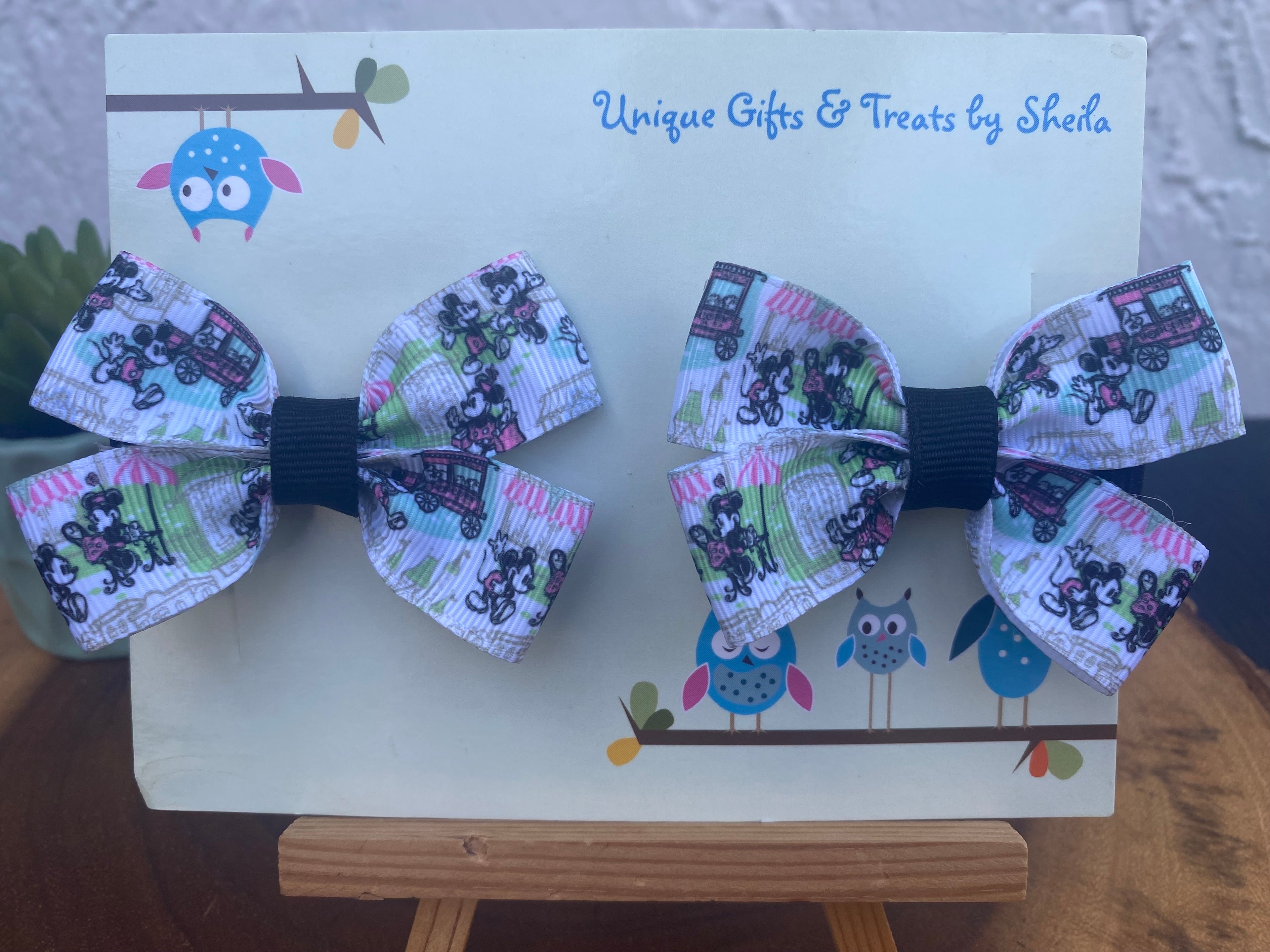 Mickey and Minnie Bistro Hairbows