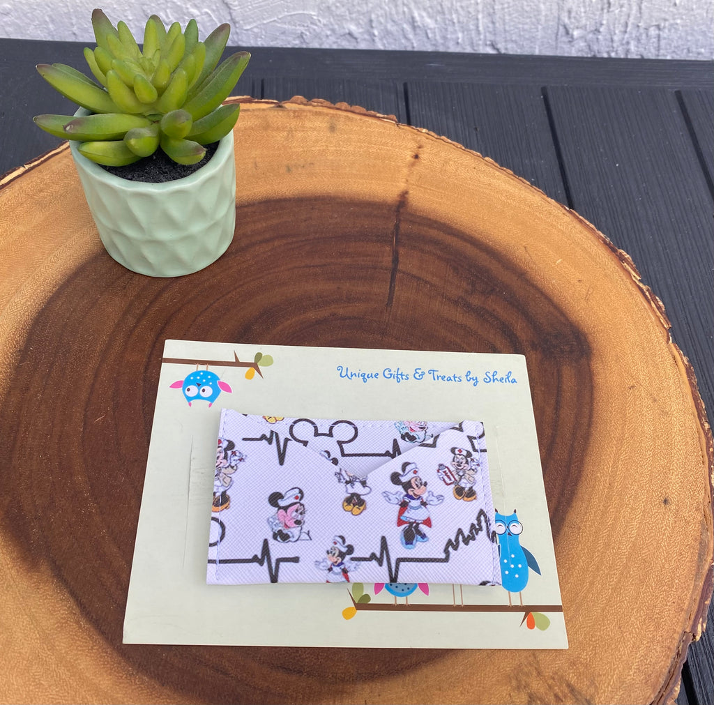 Nurse Minnie Mouse Gift Card Holder