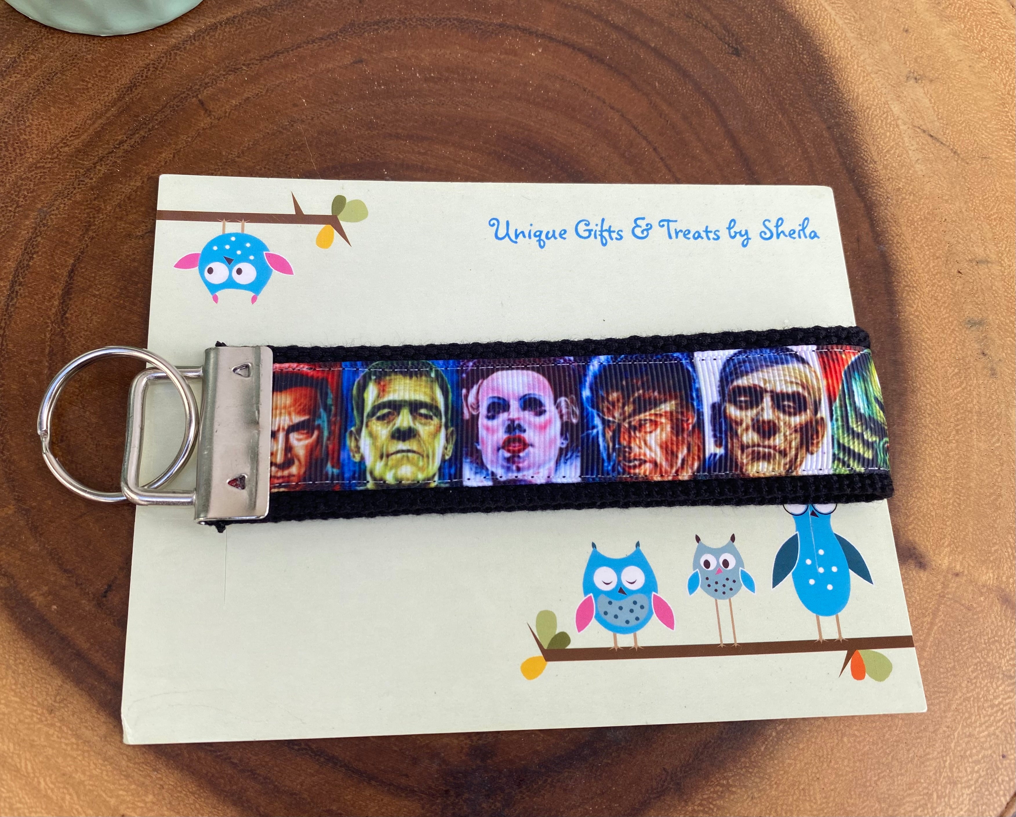Horror Movies Keychain; Keyfob