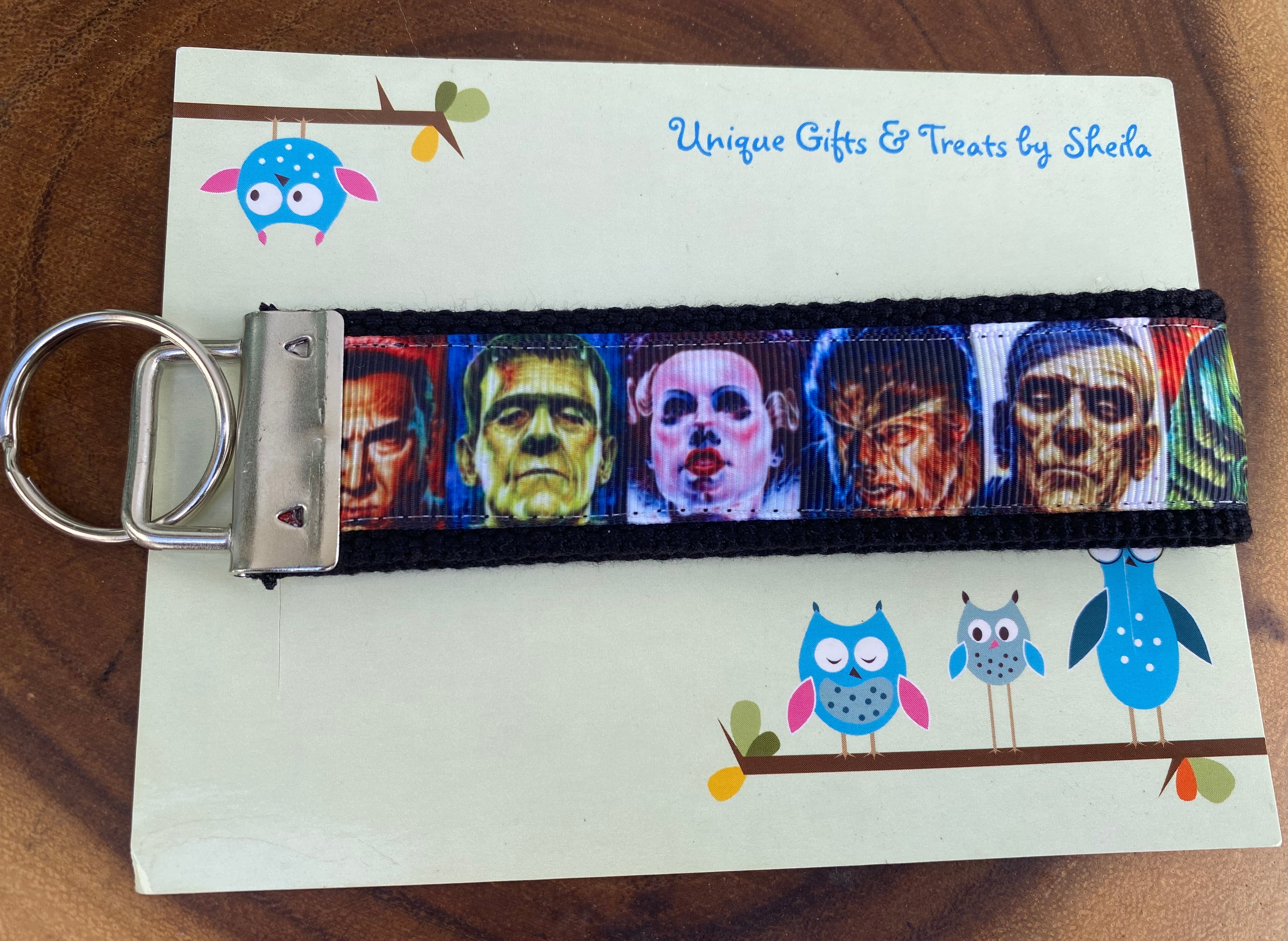 Horror Movies Keychain; Keyfob